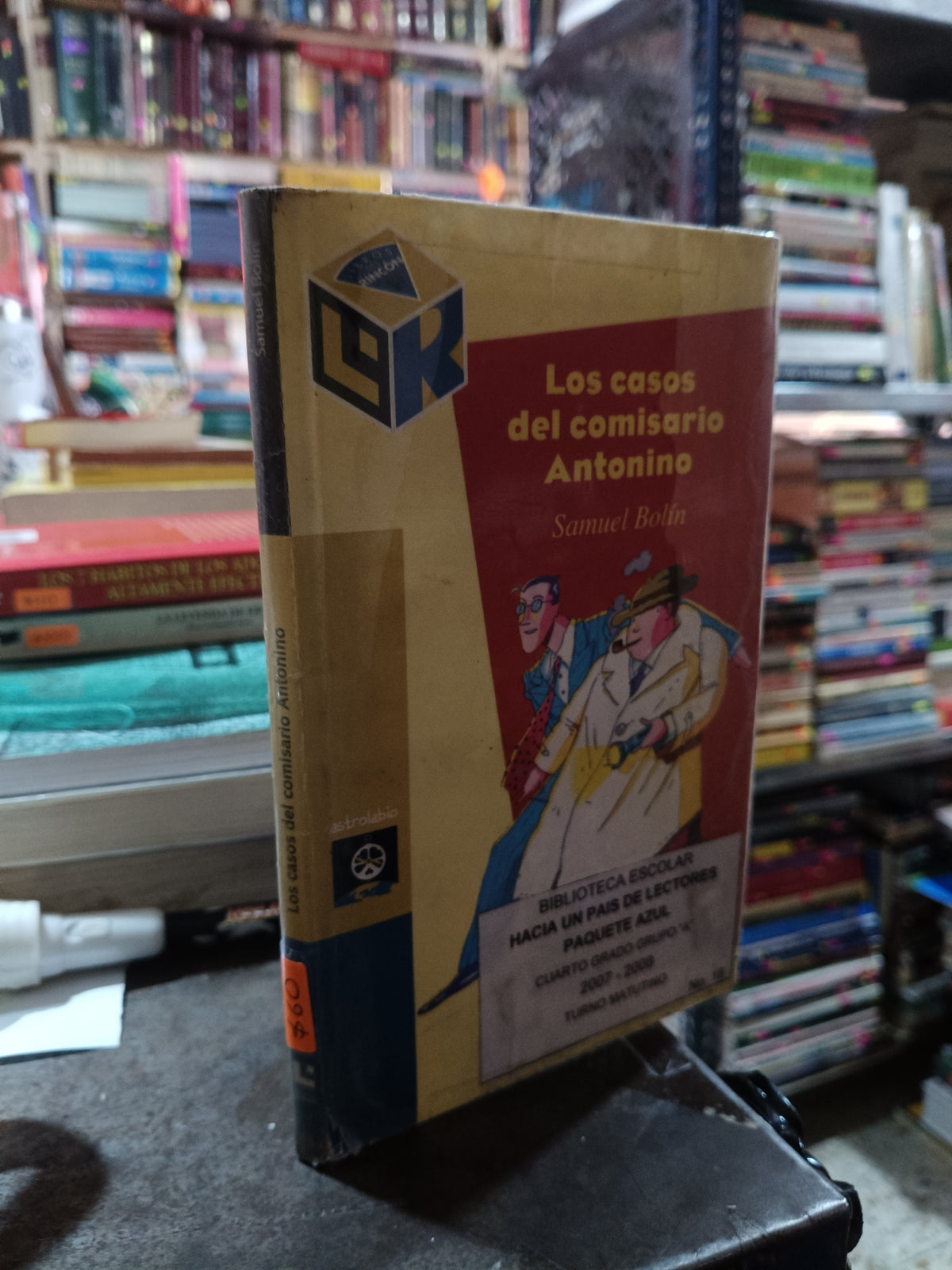 LOS CASOS DEL COMISARIO ANTONINO POR SAMUEL BOLIN USADO INFANTIL ALDAMA
