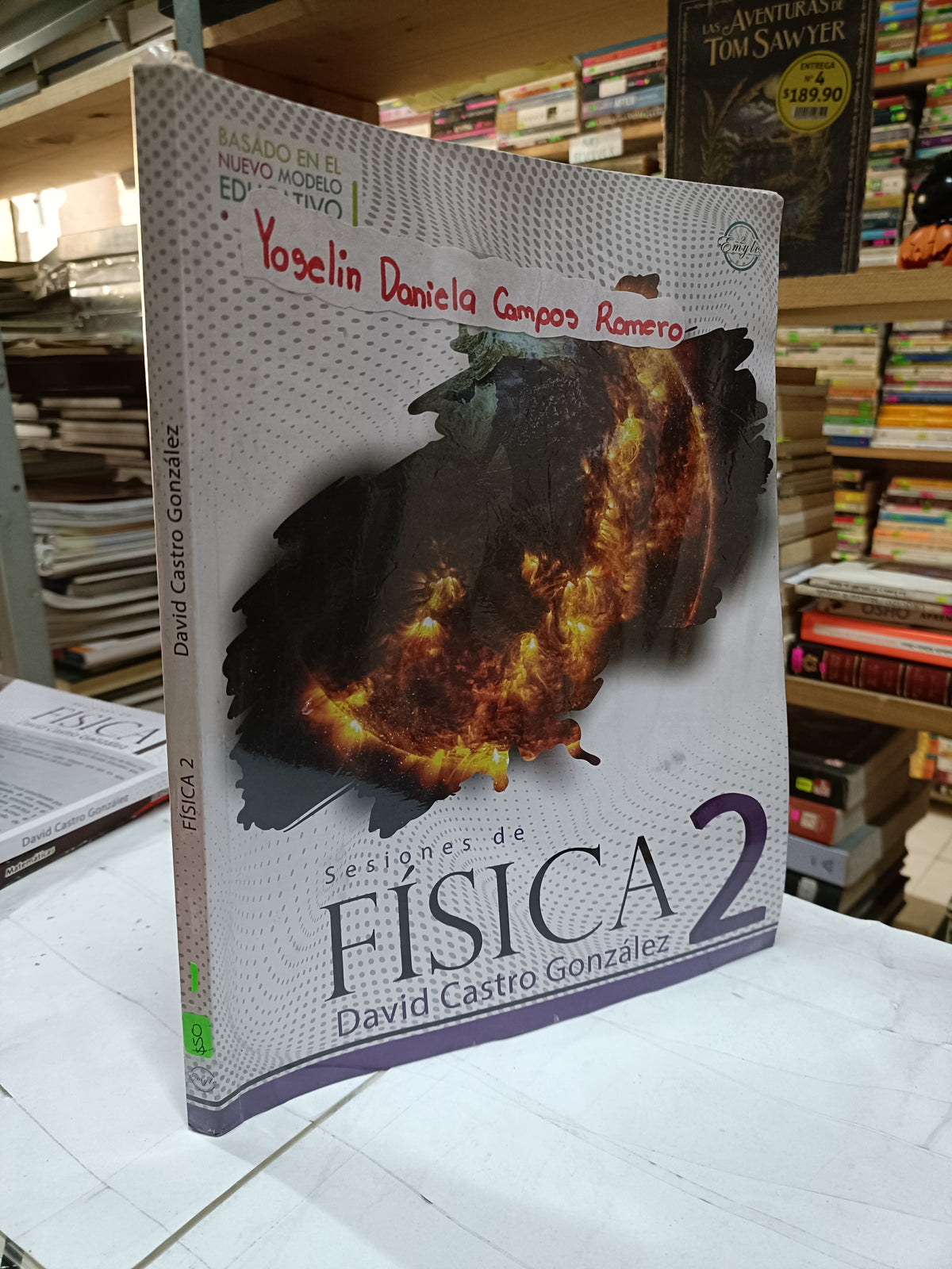 FISICA 2 POR DAVID CASTRO GONZALEZ USADO FISICA LITERARIO 207