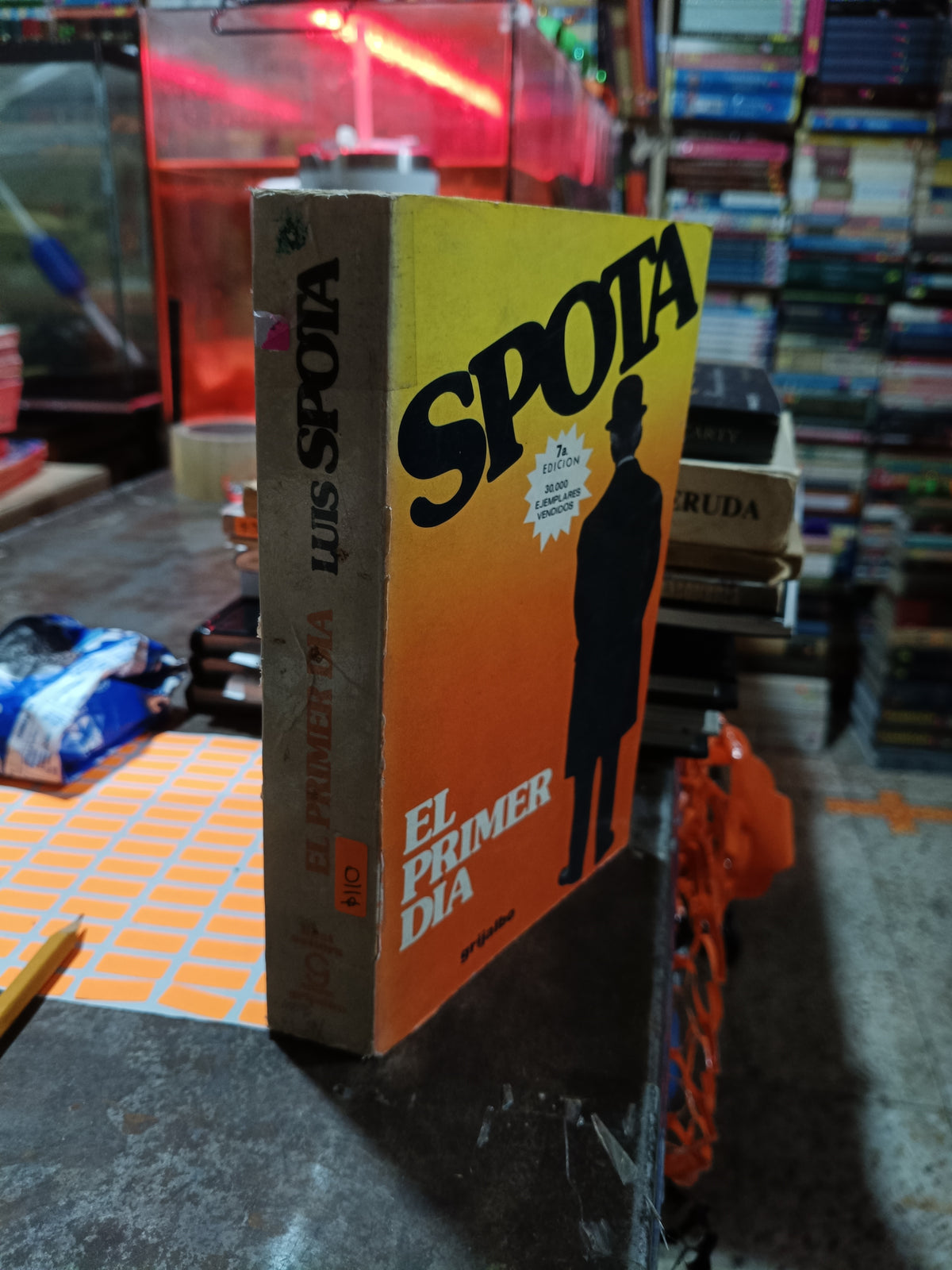 EL PRIMER DÍA POR LUIS SPOTA USADO NOVELA ALDAMA