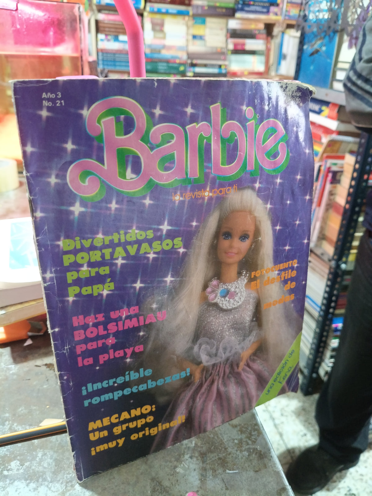 BARBIE LA REVISTA PARA TI AÑO 3 NUM 21 USADO ANTIGUO ALDAMA