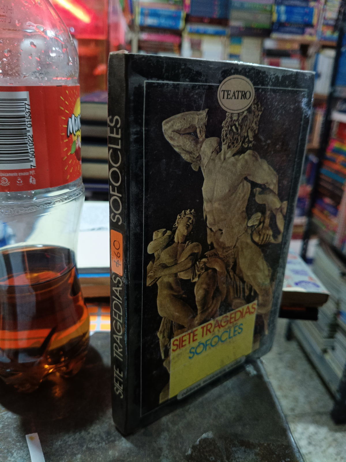 SIETE TRAGEDIAS POR SOFOCLES USADO NOVELA ALDAMA
