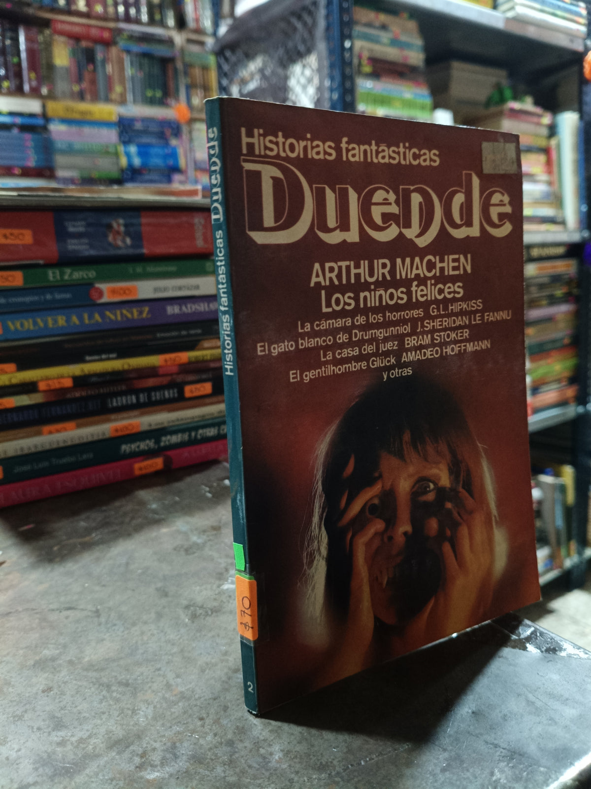 HISTORIAS FANTASTICAS DUENDE ARTHUR MACHEN USADO NOVELA ALDAMA