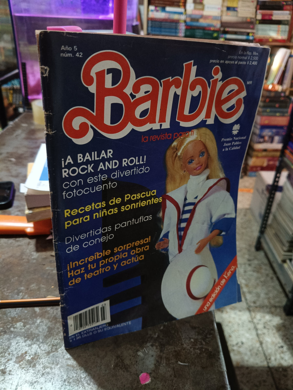 BARBIE LA REVISTA PARA TI AÑO 5 NUM 42 USADO ANTIGUO ALDAMA