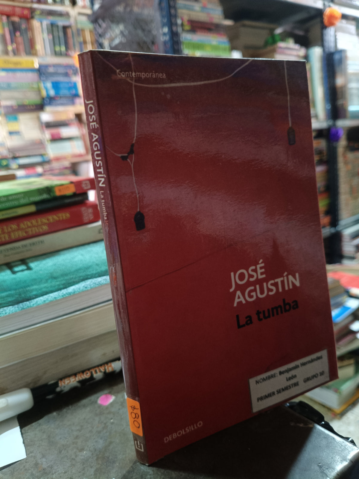 LA TUMBA POR JOSE AGUSTIN USADO NOVELA ALDAMA