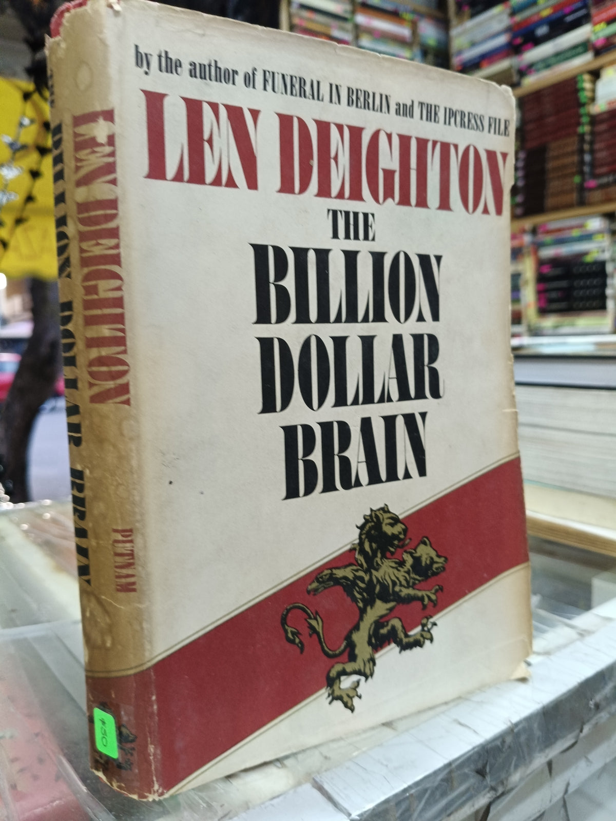 THE BILLION DOLIAR BRAIN POR LEN DEIGHTON USADO IDIOMAS JUAREZ 507