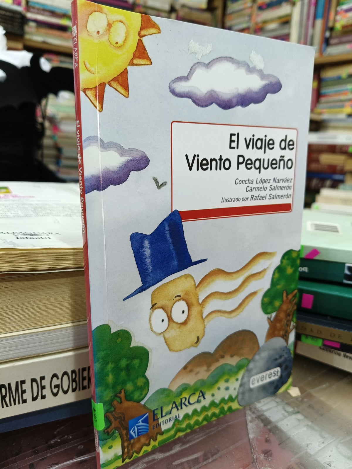 EL VIAJE DE VIENTO PEQUEÑO POR LOPEZ NARVARZ USADO INFANTIL JUAREZ 507