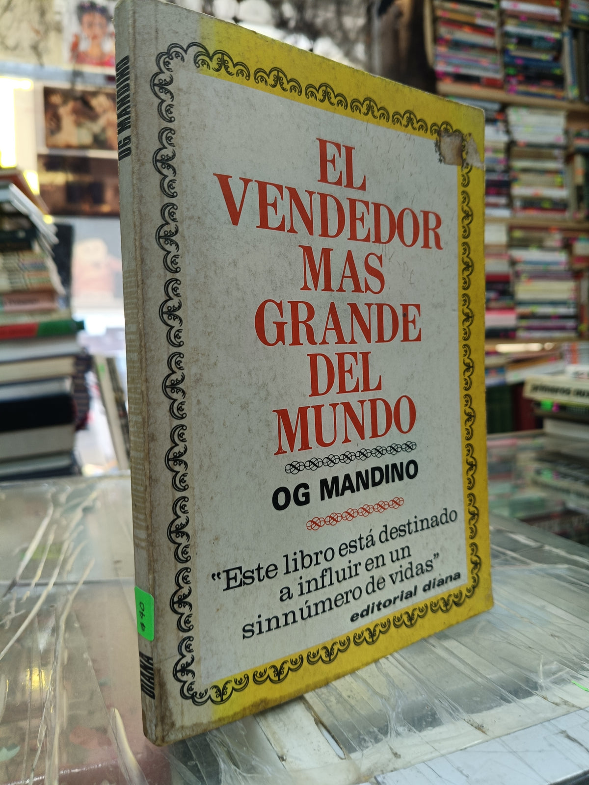EL VENDEDORAS GRANDE DEL MUNDO POR OG MANDINO USADO S.PERSONAL JUAREZ 507