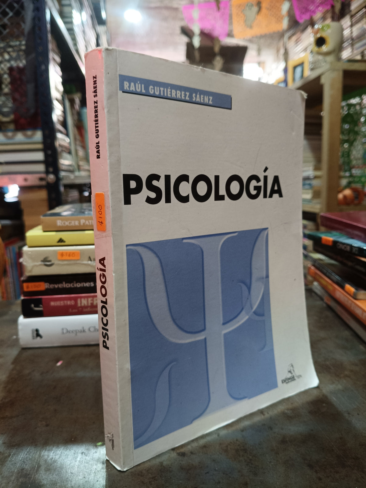 PSICOLOGIA POR RAUL GUTIERREZ SAENZ USADO PSICOLOGIA ALDAMA