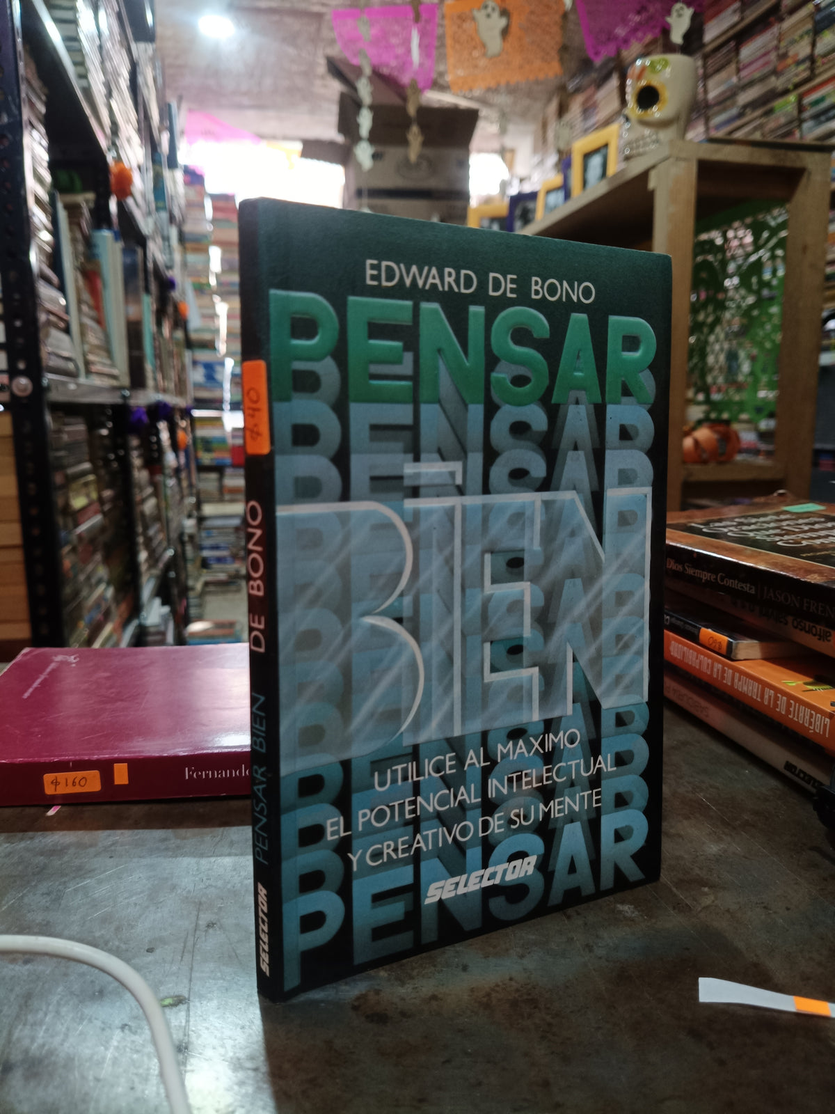 PENSAR BIEN POR EDWARD DE BONO USADO SUPERACION PERSONAL ALDAMA