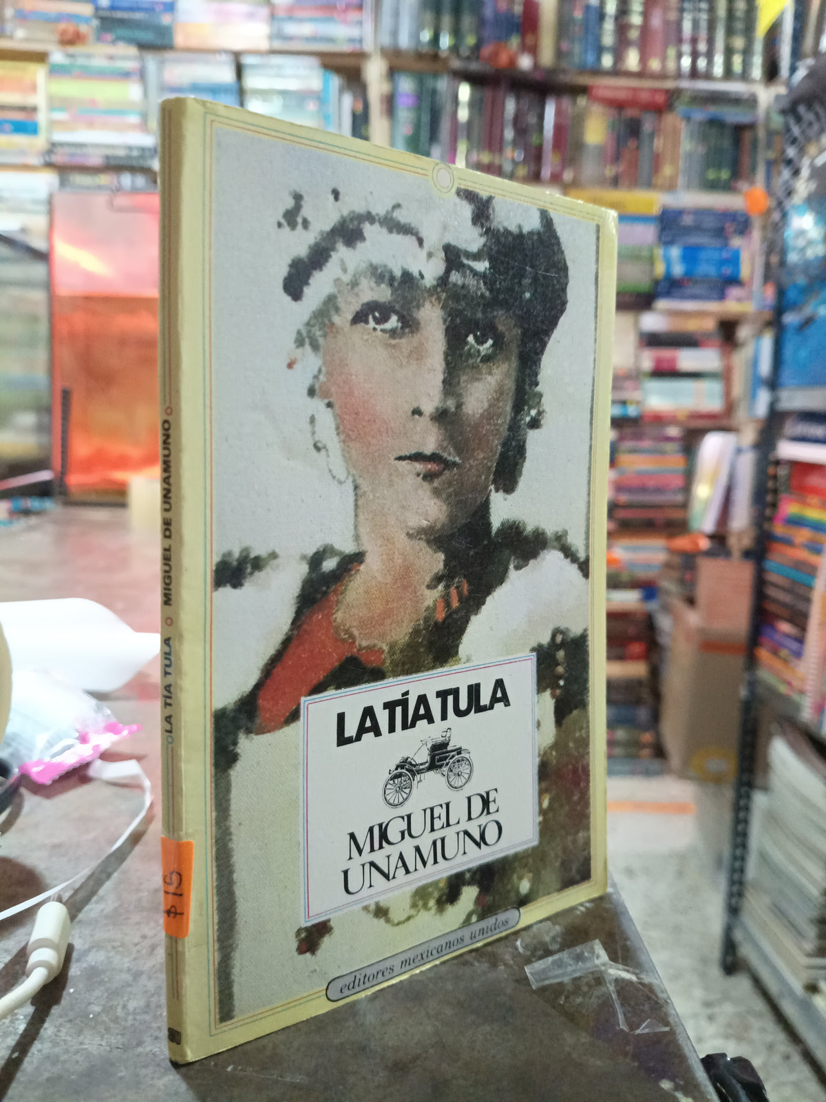 LA TIA TULA POR MIGUEL DE UNAMUNO USADO NOVELA ALDAMA