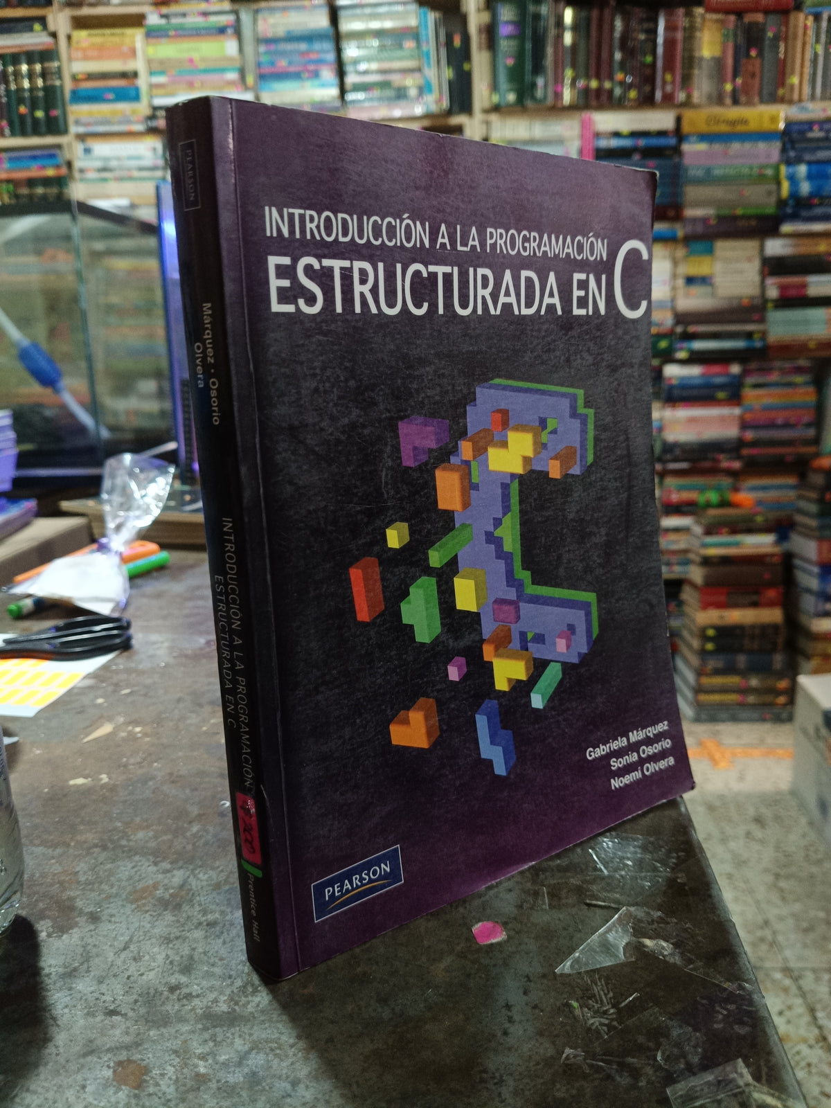 INTRODUCCION A LA PROGRAMACION ESTRUCTURADA EN C POR MARQUEZ OSORIO Y OLVERA USADO COMPUTACION ALDAMA