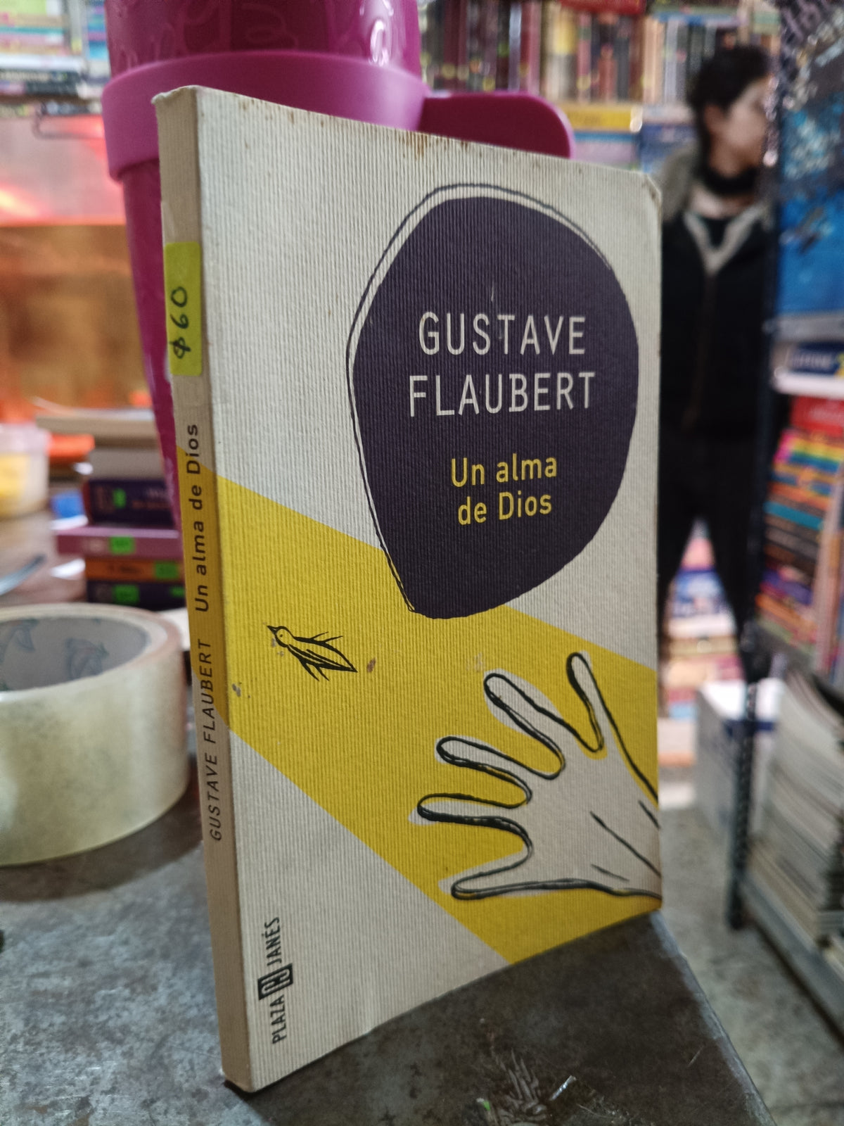 UN ALMA DE DIOS POR GUSTAVE FLAUBERT USADO NOVELA ALDAMA