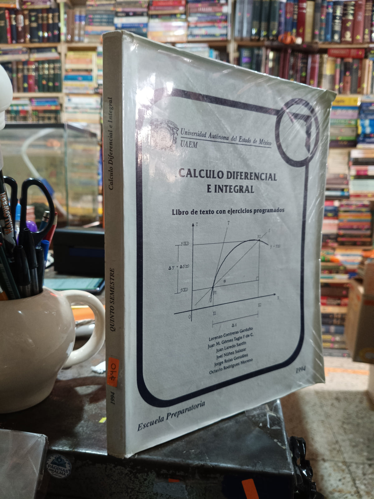 CALCULO DIFERENCIAL E INTEGRAL QUINTO SEMESTRE USADO MATEMÁTICAS ALDAMA