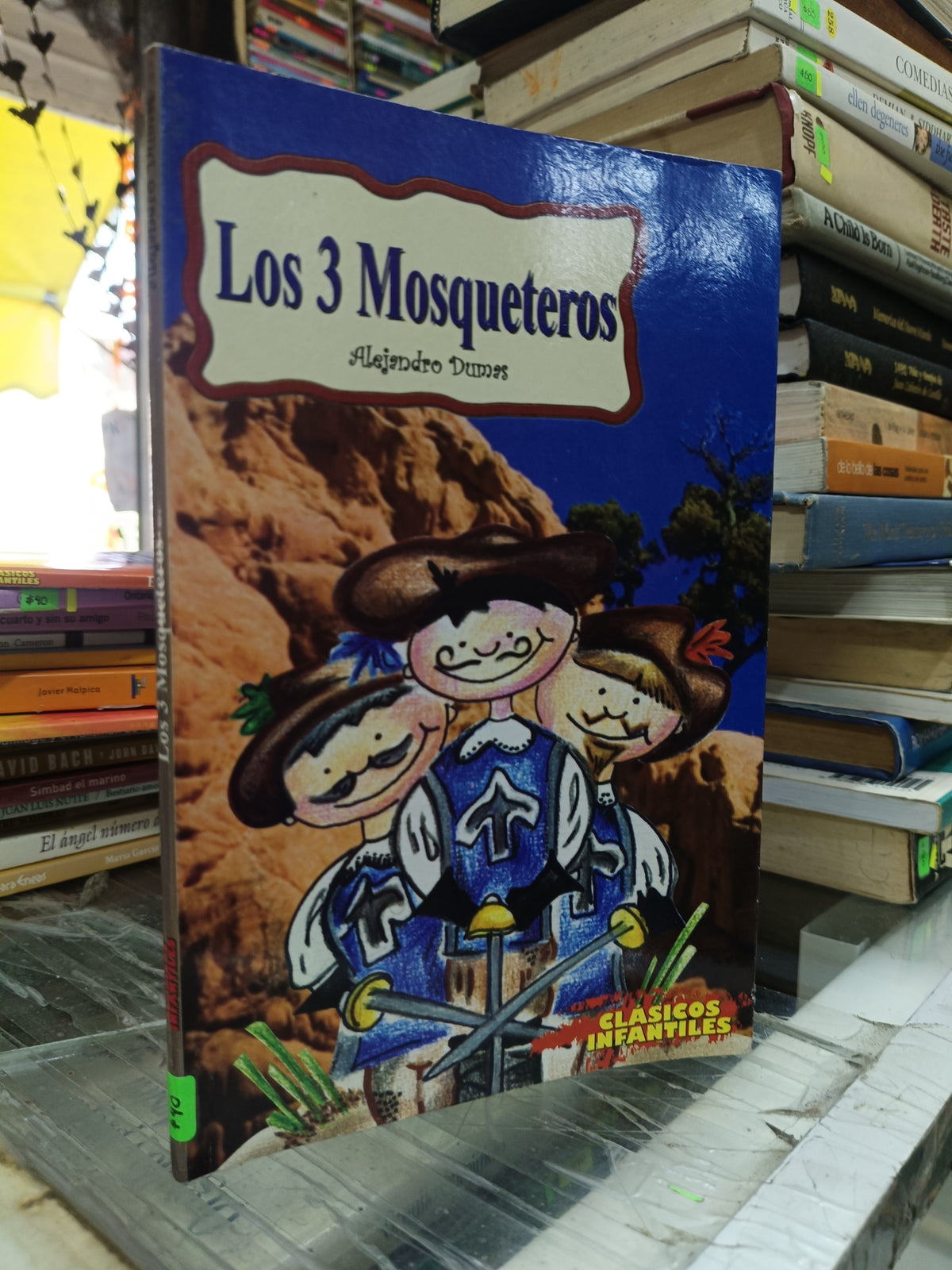 LOS 3 MOSQUETEROS POR ALEJANDRO DUMAS USADO INFANTIL JUAREZ 507