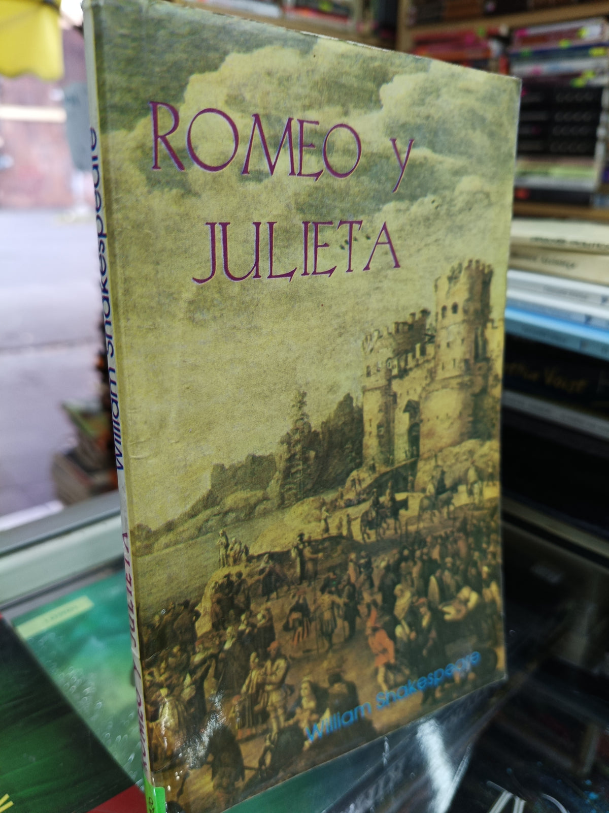 ROMEO Y JULIETA POR WILLIAM SHAKESPEARE USADO NOVELA JUAREZ 507