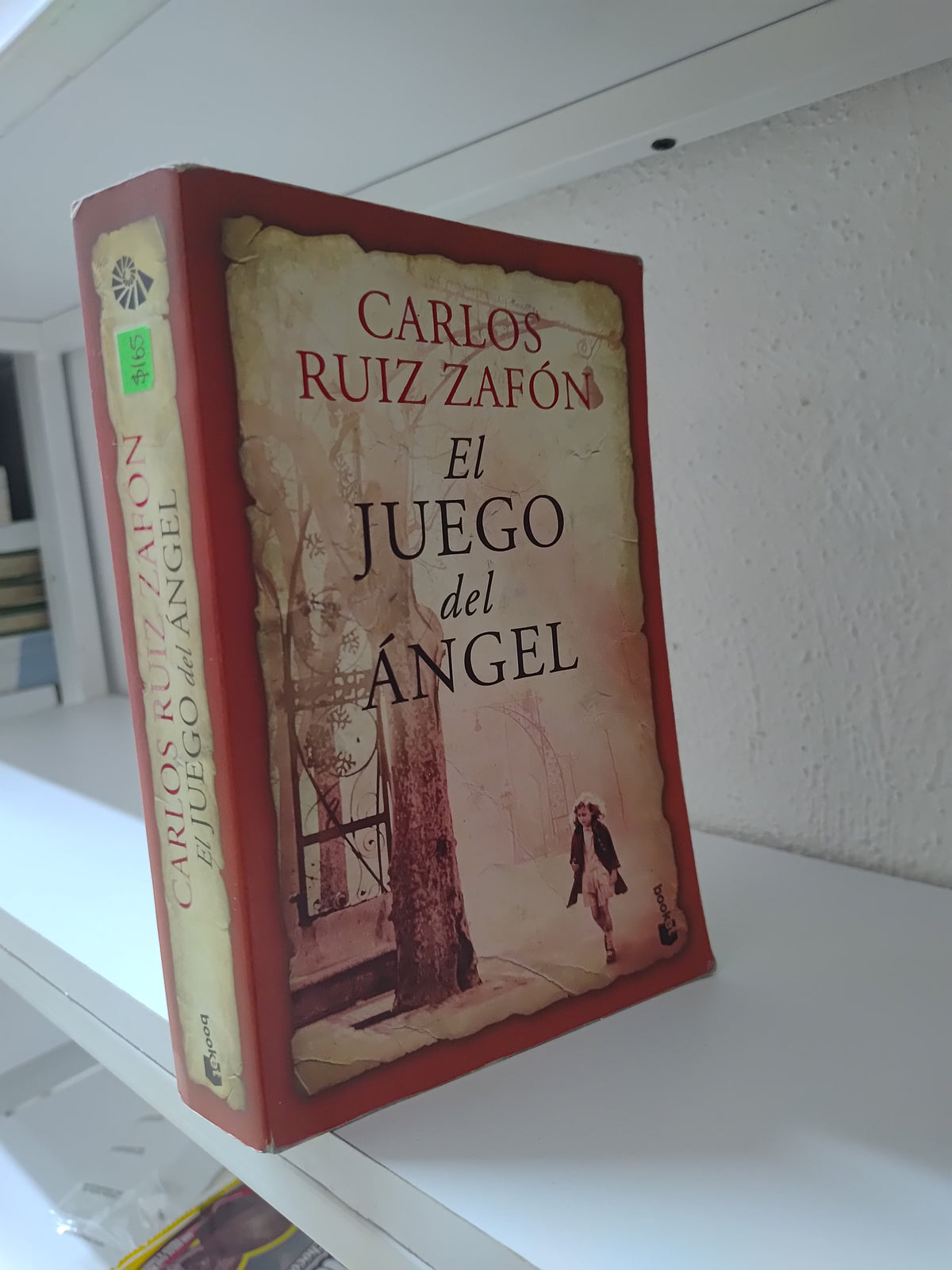 EL JUEGO DEL ANGEL POR CARLOS RUIZ ZAFON USADO NOVELAS JUAREZ 515