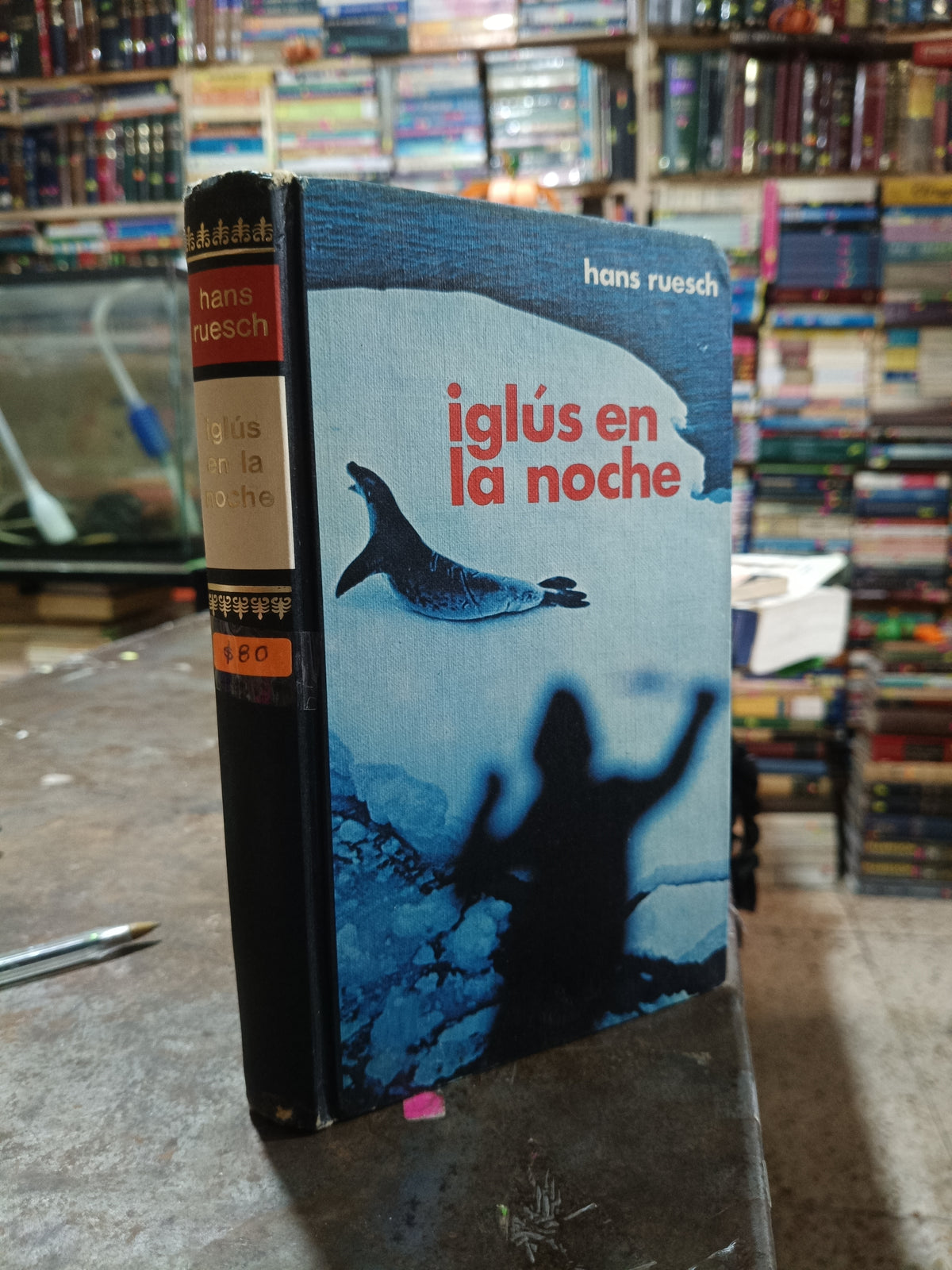 IGLUS EN LA NOCHE POR HANS RUESCH USADO NOVELA ALDAMA