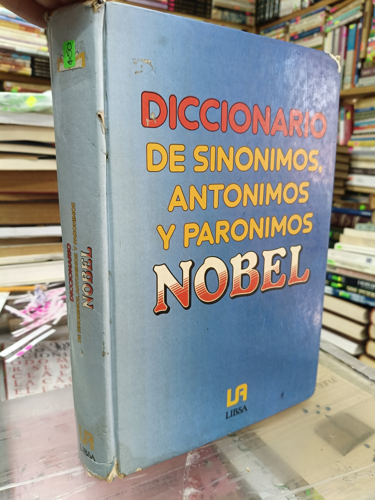 DICCIONARIO DE SINONIMOS ANTONIMOS Y PARONIMOS NOBEL USADO EDUCACION JUAREZ 507