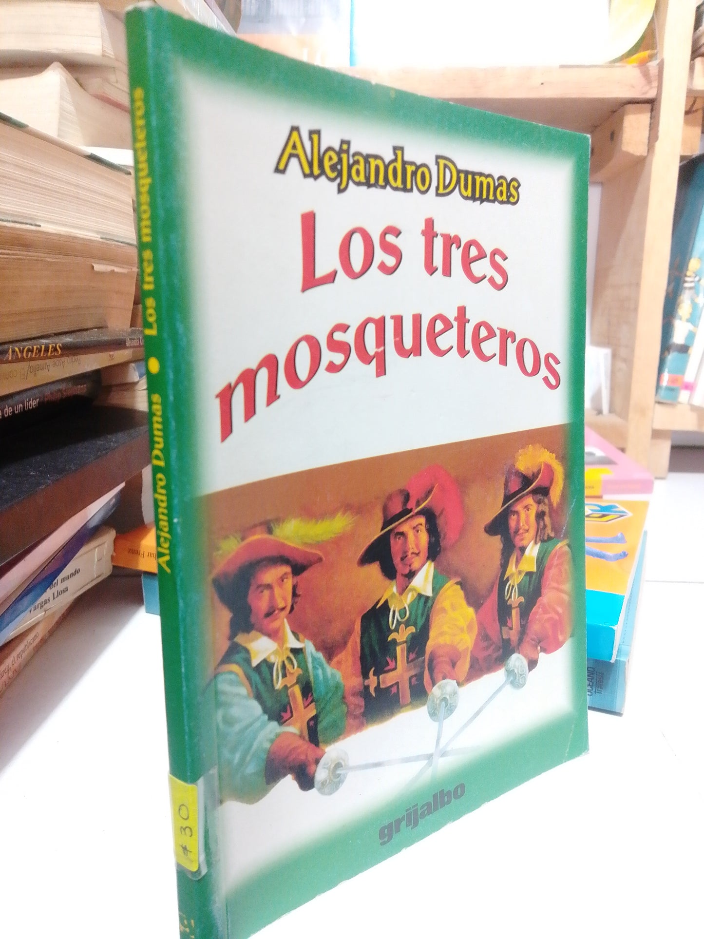 LOS TRES MOSQUETEROS POR ALEJANDRO DUMAS USADO INFANTIL JUAREZ