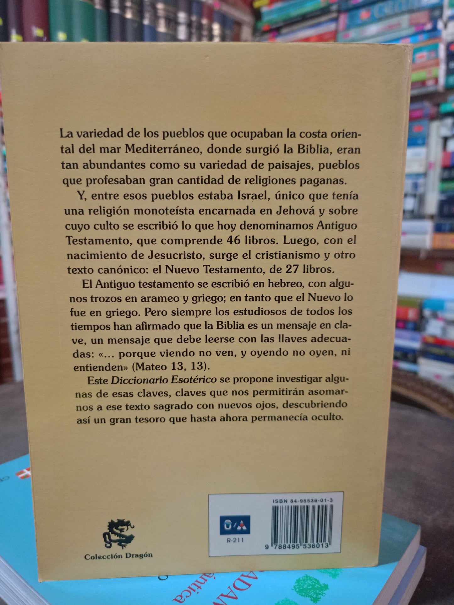 DICCIONARIO ESOTÉRICO DE LA BIBLIA USADO ESOTERISMO ALDAMA