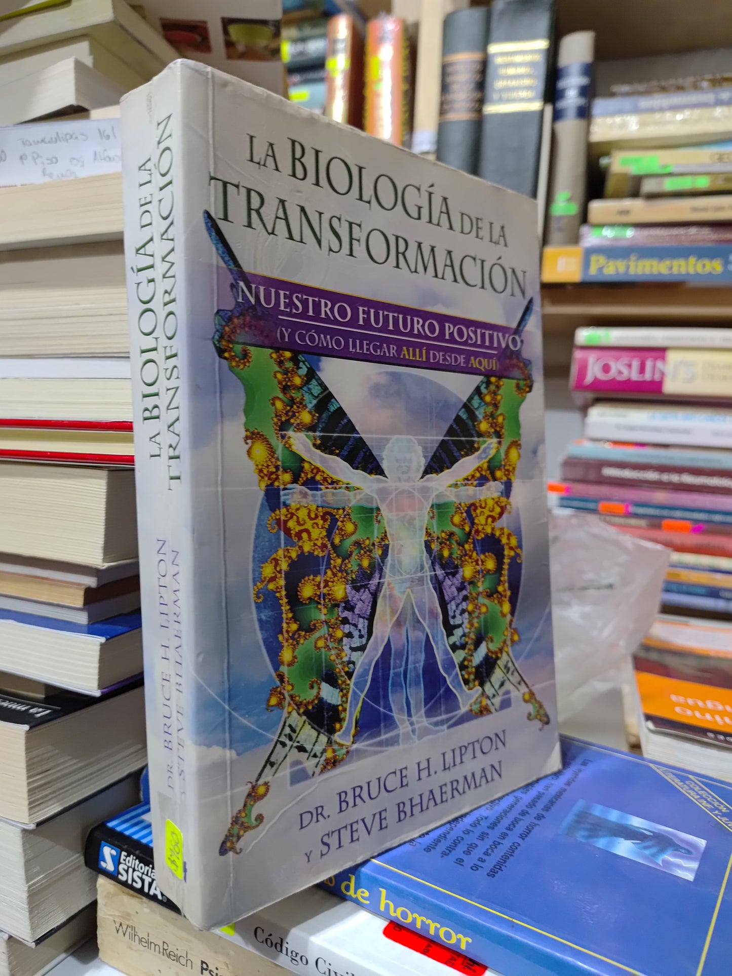 LA BIOLOGIA DE LA TRANSFORMACION POR BRUCE H. LIPTON USADO ESOTERISMO JUAREZ 507