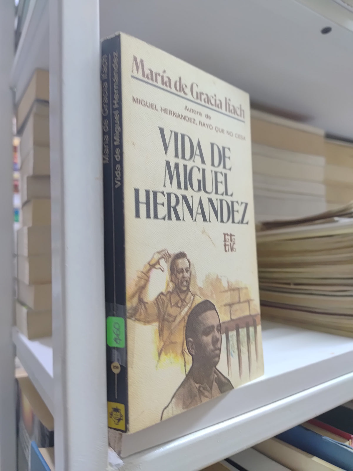 VIDA DE MIGUEL HERNANDEZ POR MARIA DE GRACIA IFACH USADO HISTORIA JUAREZ 507