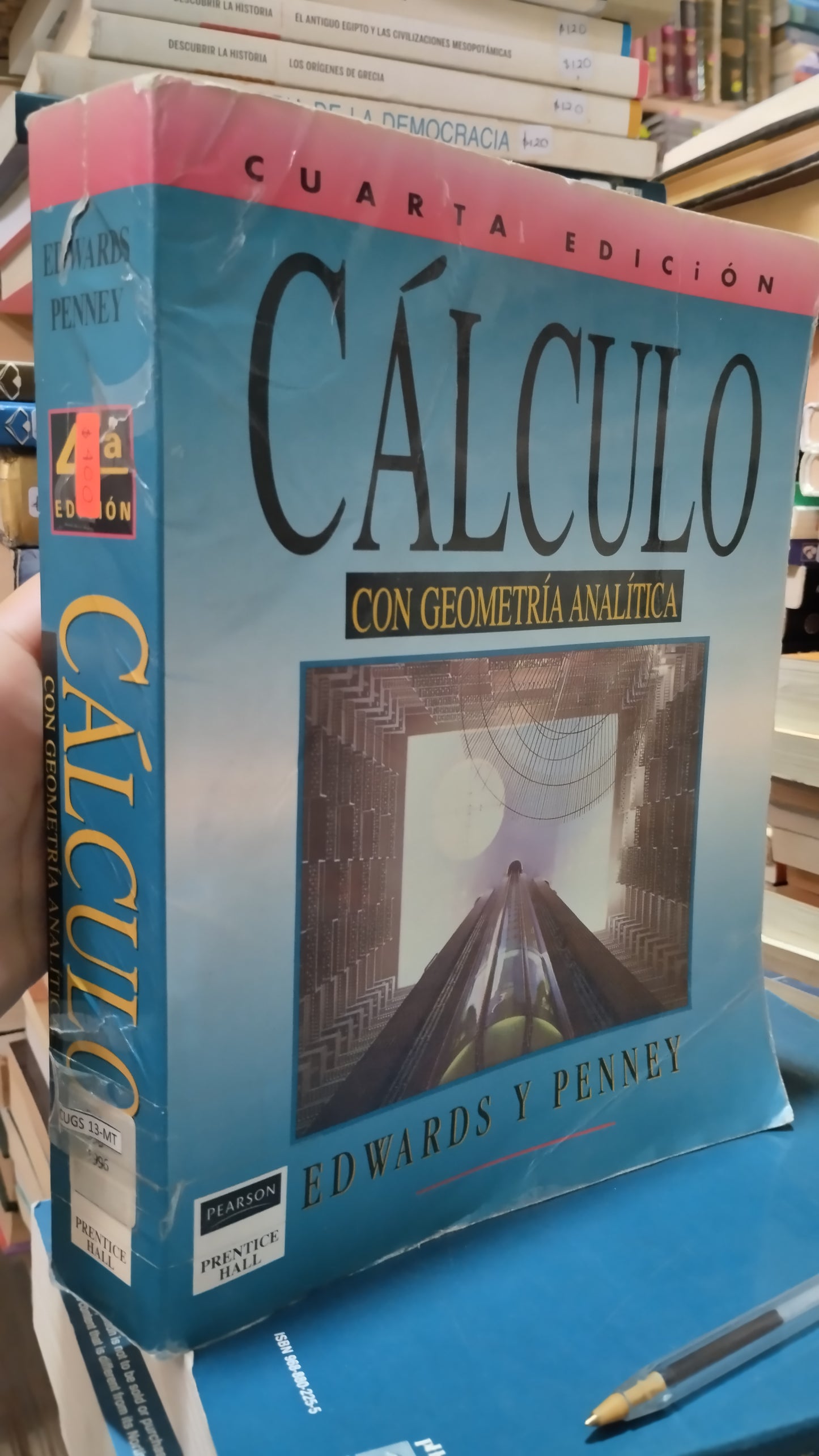 CALCULO CON GEOMETRIA ANALITICA POR EDWARDS PENNEY LIBRO USADO MATEMÁTICAS ALDAMA