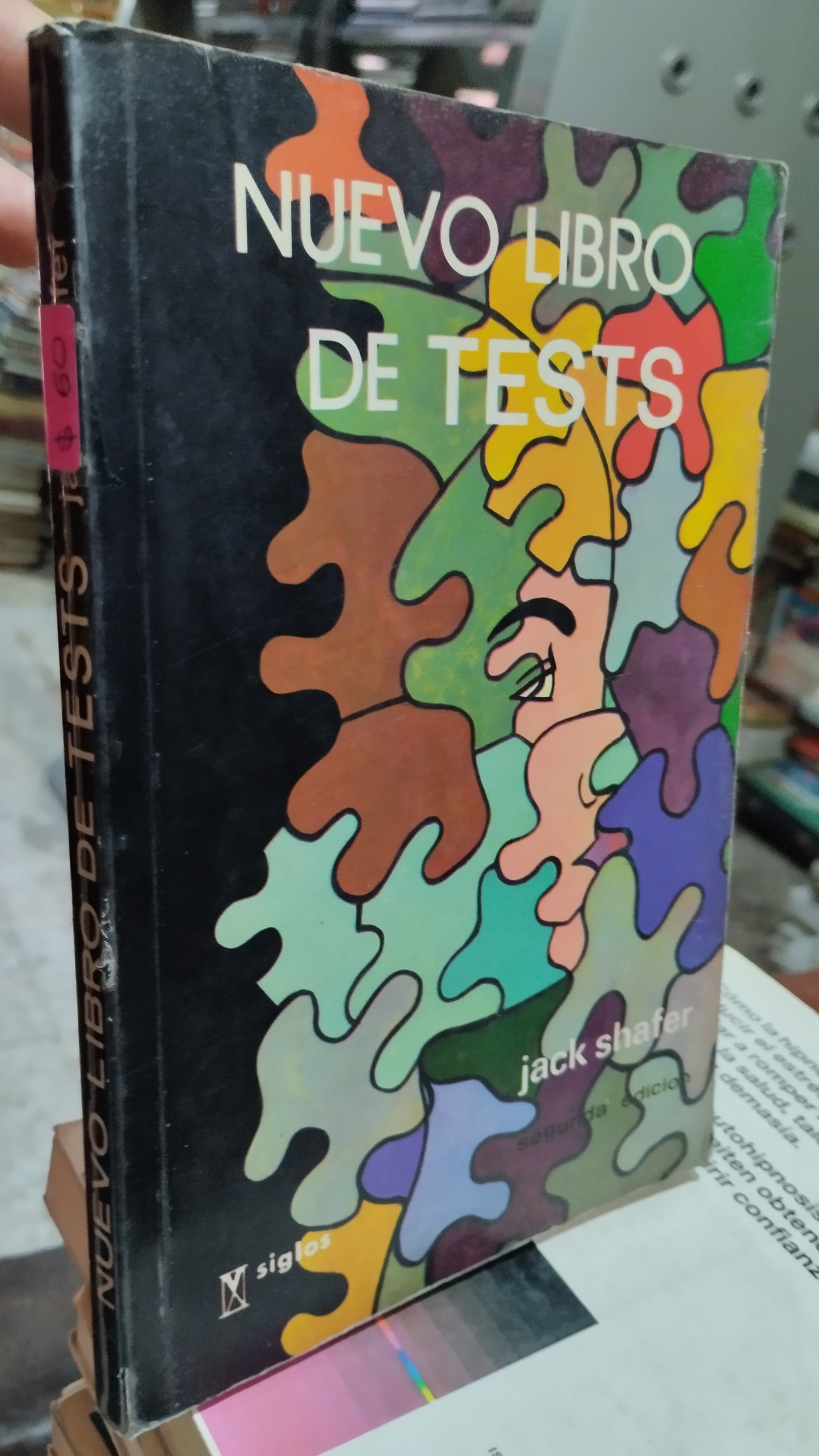 NUEVO LIBRO DE TESTS POR JACK SHAFER LIBRO USADO PSICOLOGÍA ALDAMA