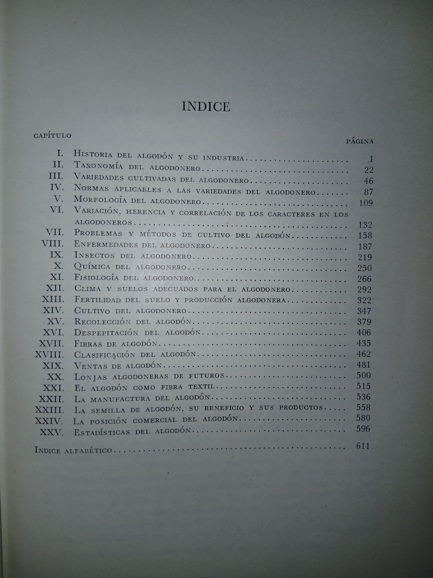 ALGODÓN POR HARRY BATES BROWN Y JACOB OSBORN WARE USADO AGRARIO LITERARIO 207