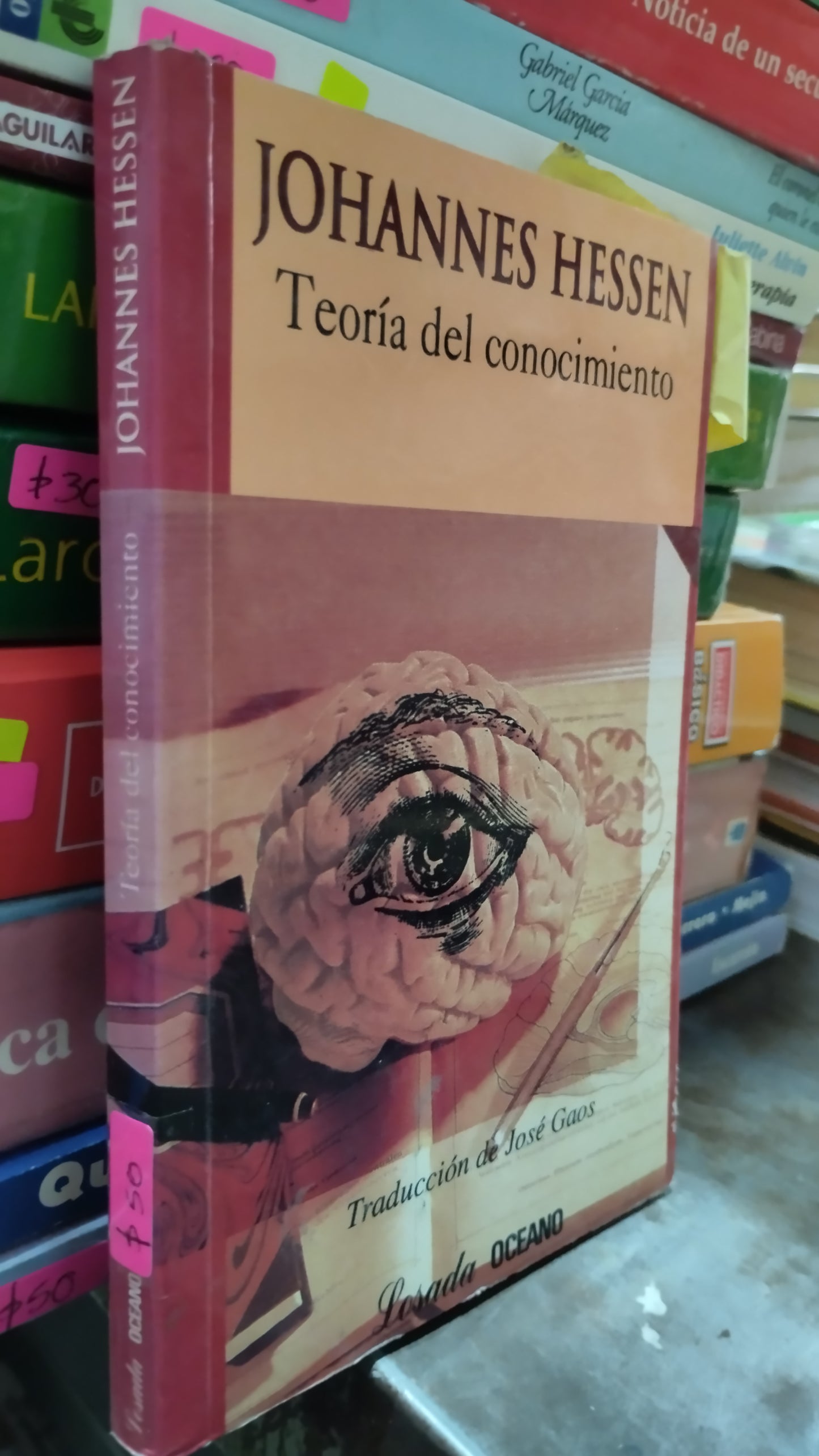 TEORIA DEL CONOCIMIENTO POR JOHANNES HESSEN LIBRO USADO SOCIOLOGIA ALDAMA