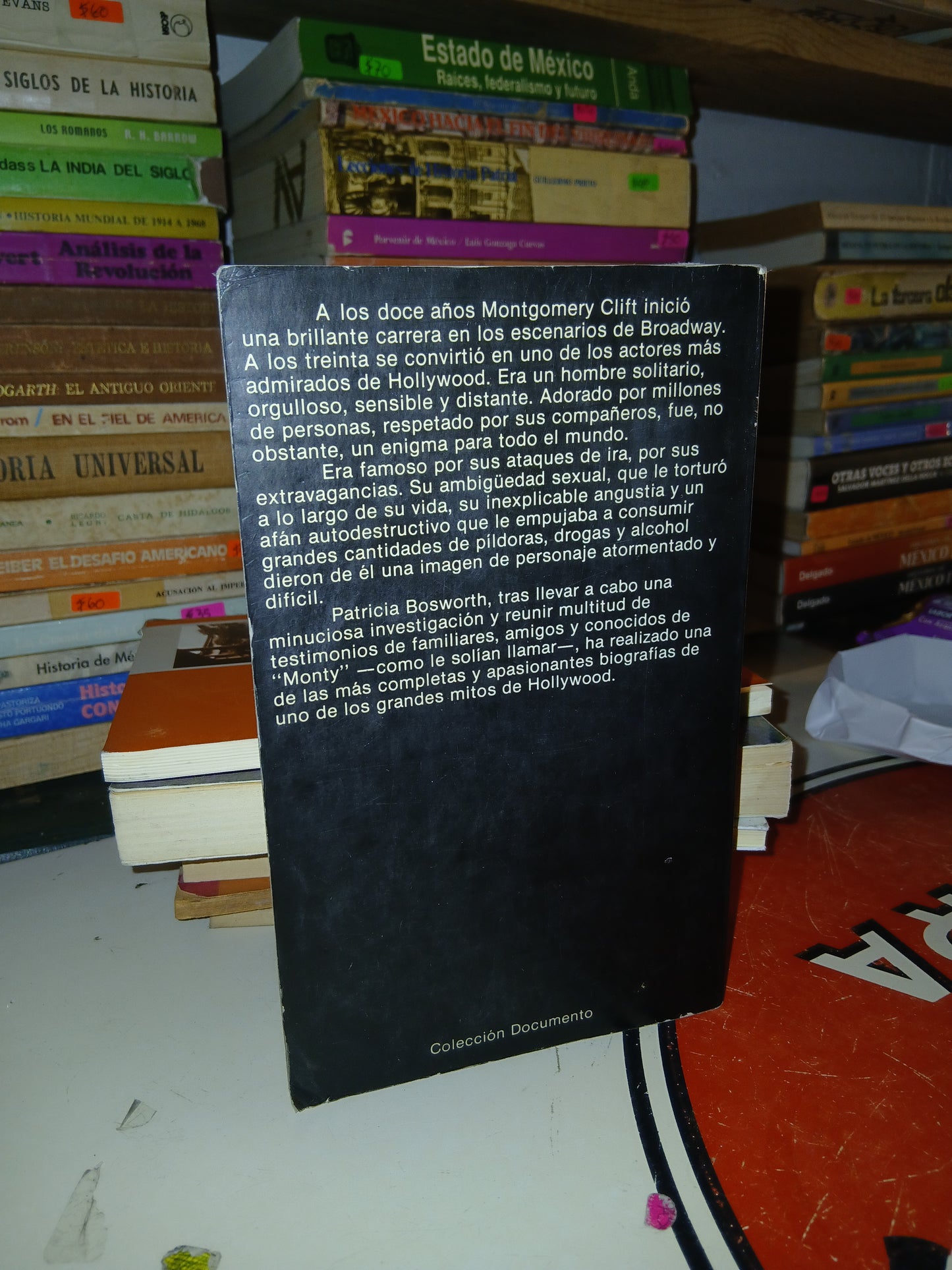 MONTGOMERY CLIFT POR PATRICIA BOSWORTH USADO NOVELA LITERARIO 207