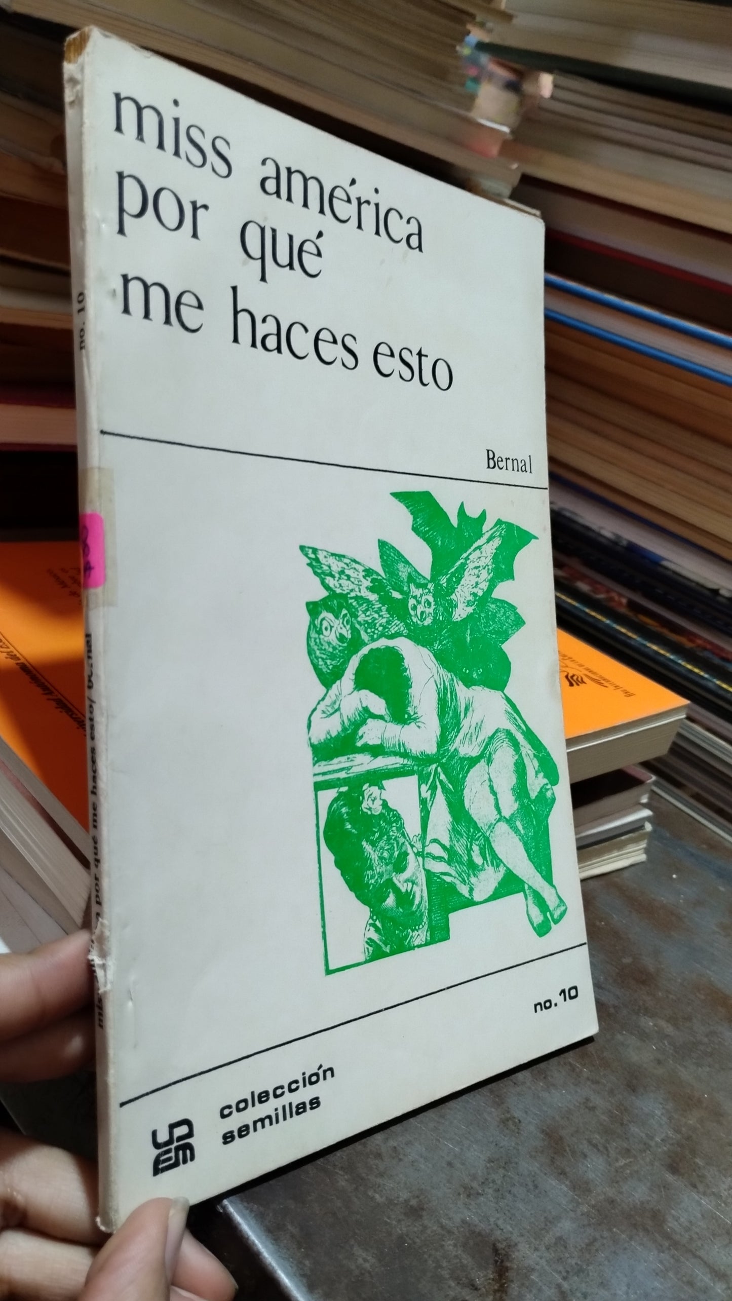 MISS AMERICA POR QUE ME HACES ESTO LIBRO USADO POESIA ALDAMA