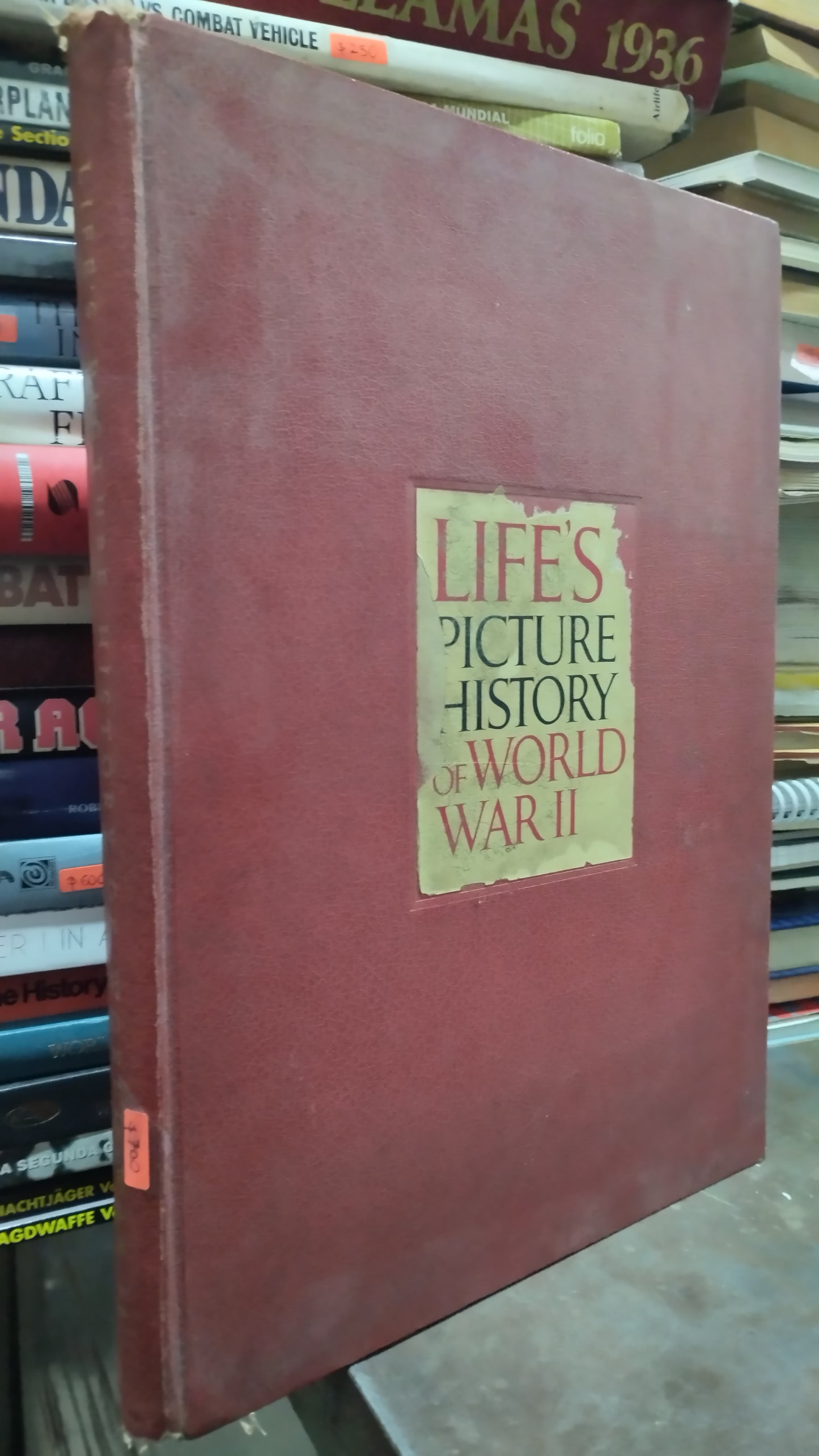 LIFES PICTURE HISTORY OF WORLD WAR II LIBRO USADO HISTORIA ALDAMA