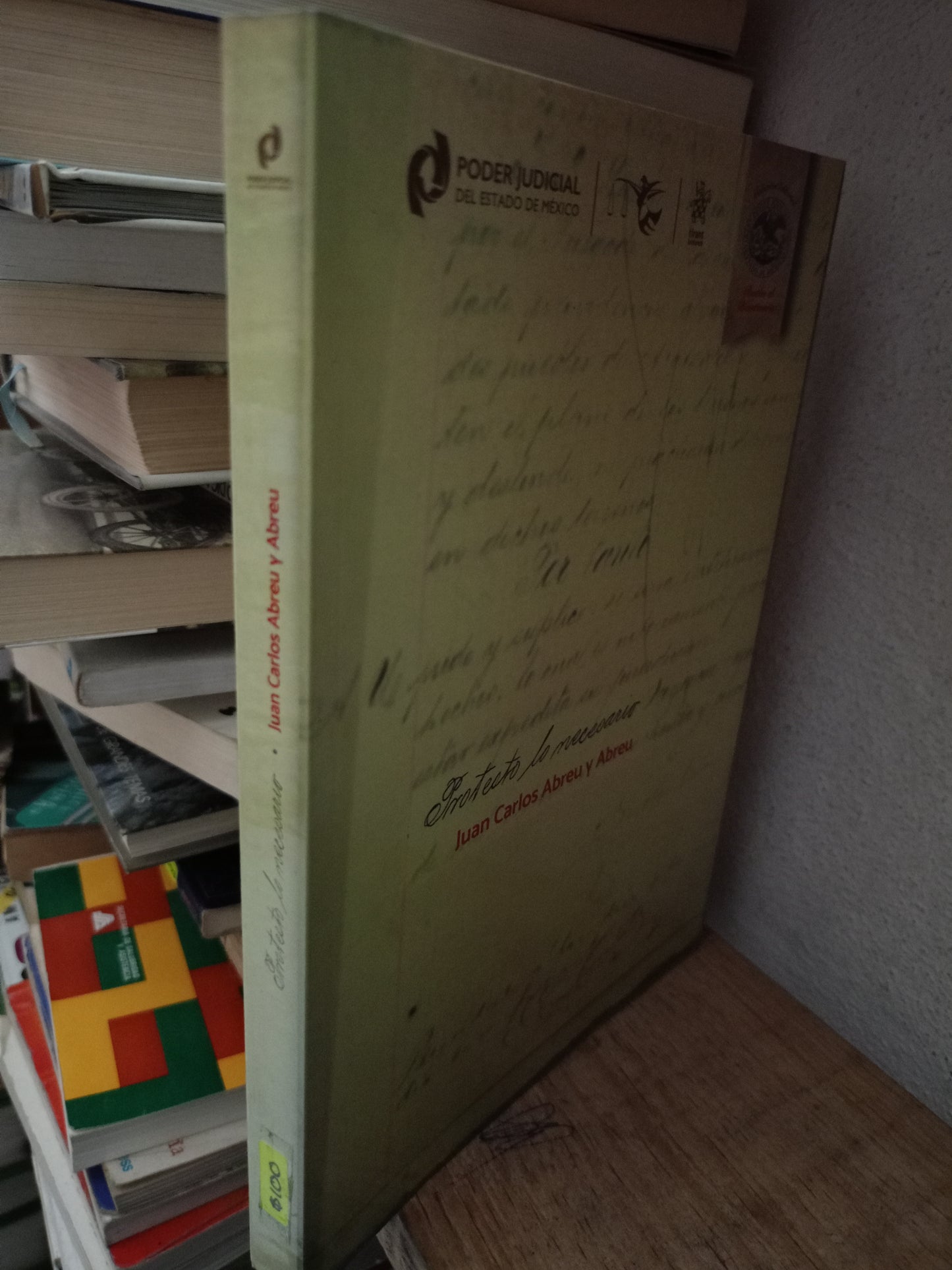 PROTESTO LO NECESARIO POR JUAN CARLOS ABREU USADO DERECHO LITERARIO 305