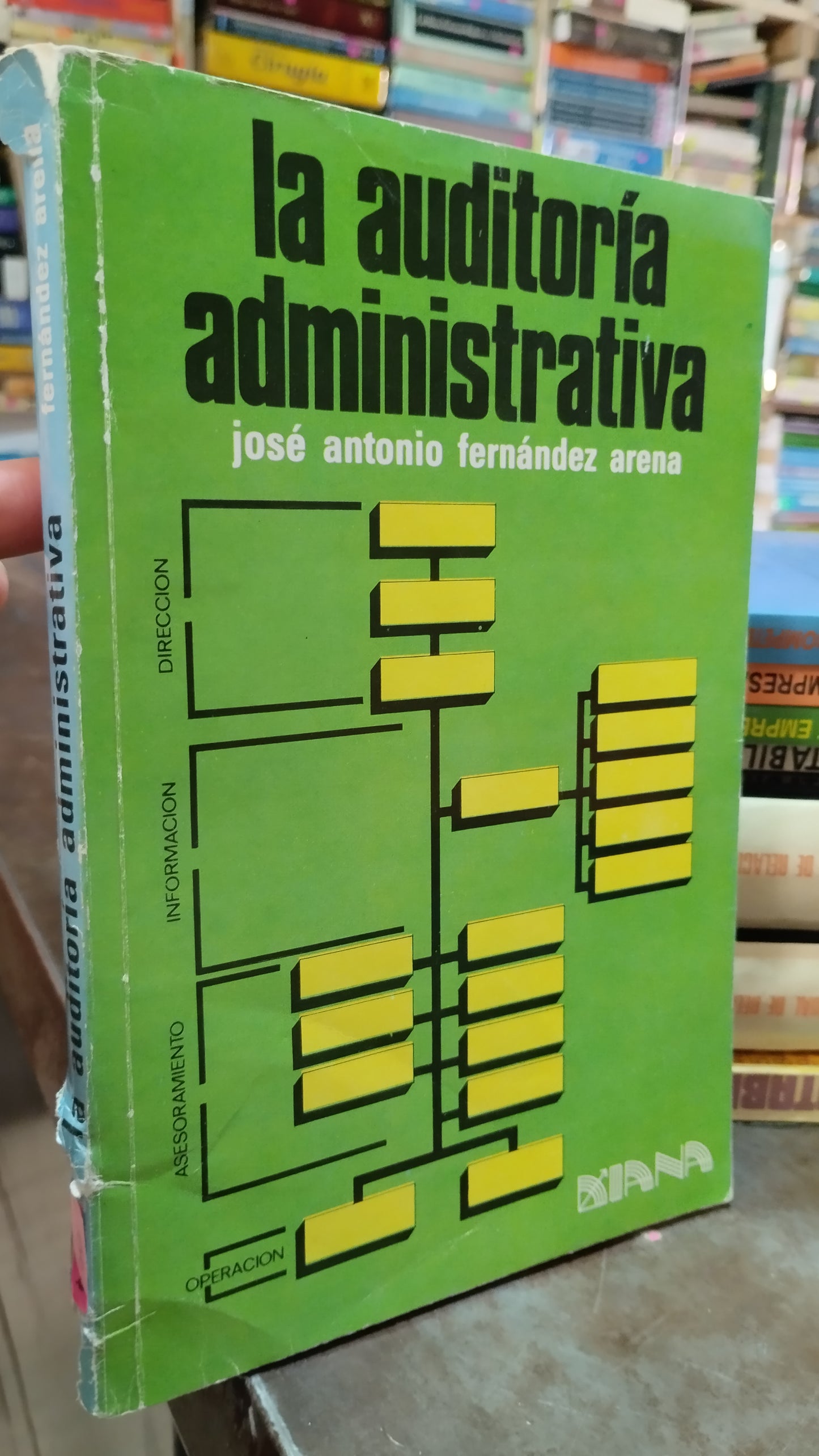 LA AUDITORIA ADMINISTRATIVA POR JOSE ANTONIO FERNANDEZ ARENA LIBRO USADO ADMINISTRACION ALDAMA
