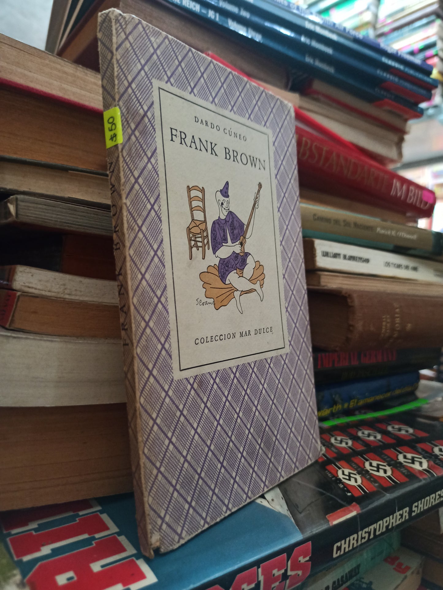 DARDO CÚNEO POR FRANK BROWN USADO NOVELAS ALDAMA
