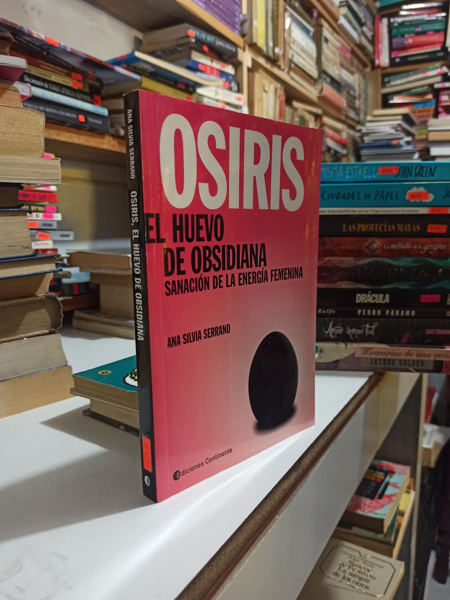 OSIRIS EL HUEVO DE OBSIDIANA POR ANA SILVIA SERRANO USADO NOVELAS JUÁREZ