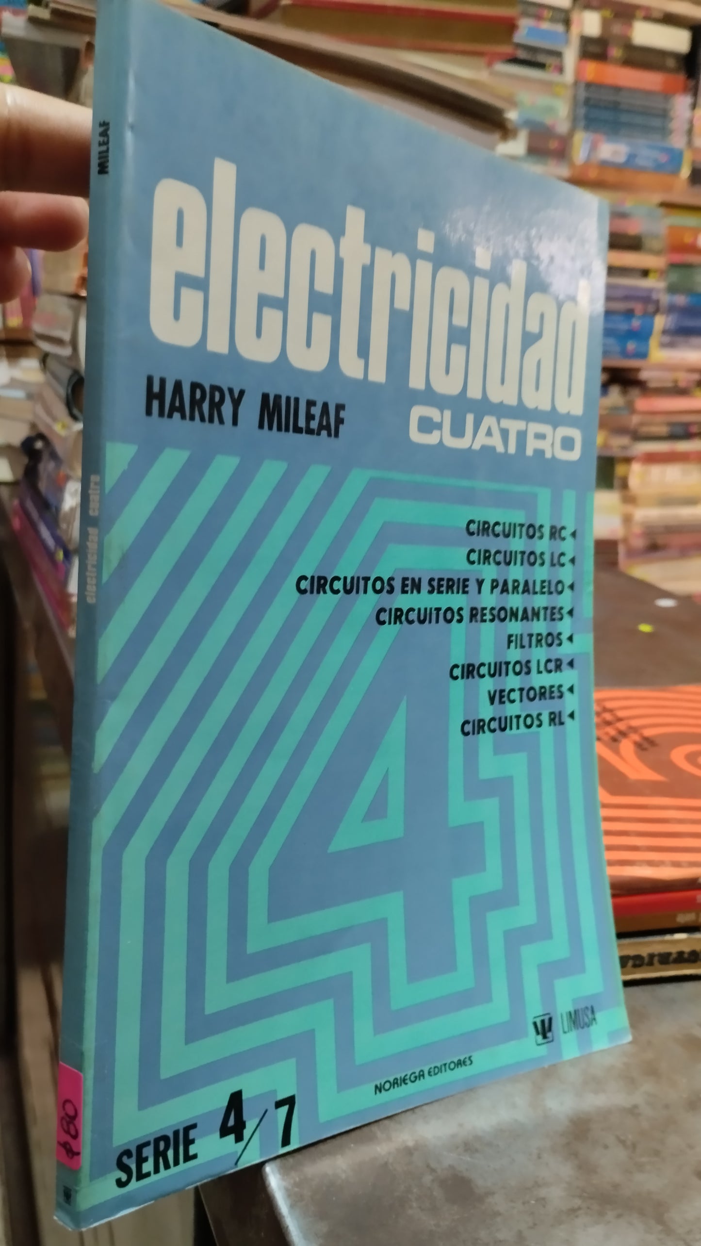 ELECTRICIDAD CUATRO POR HARRY MILEAF LIBRO USADO ELECTRICIDAD ALDAMA