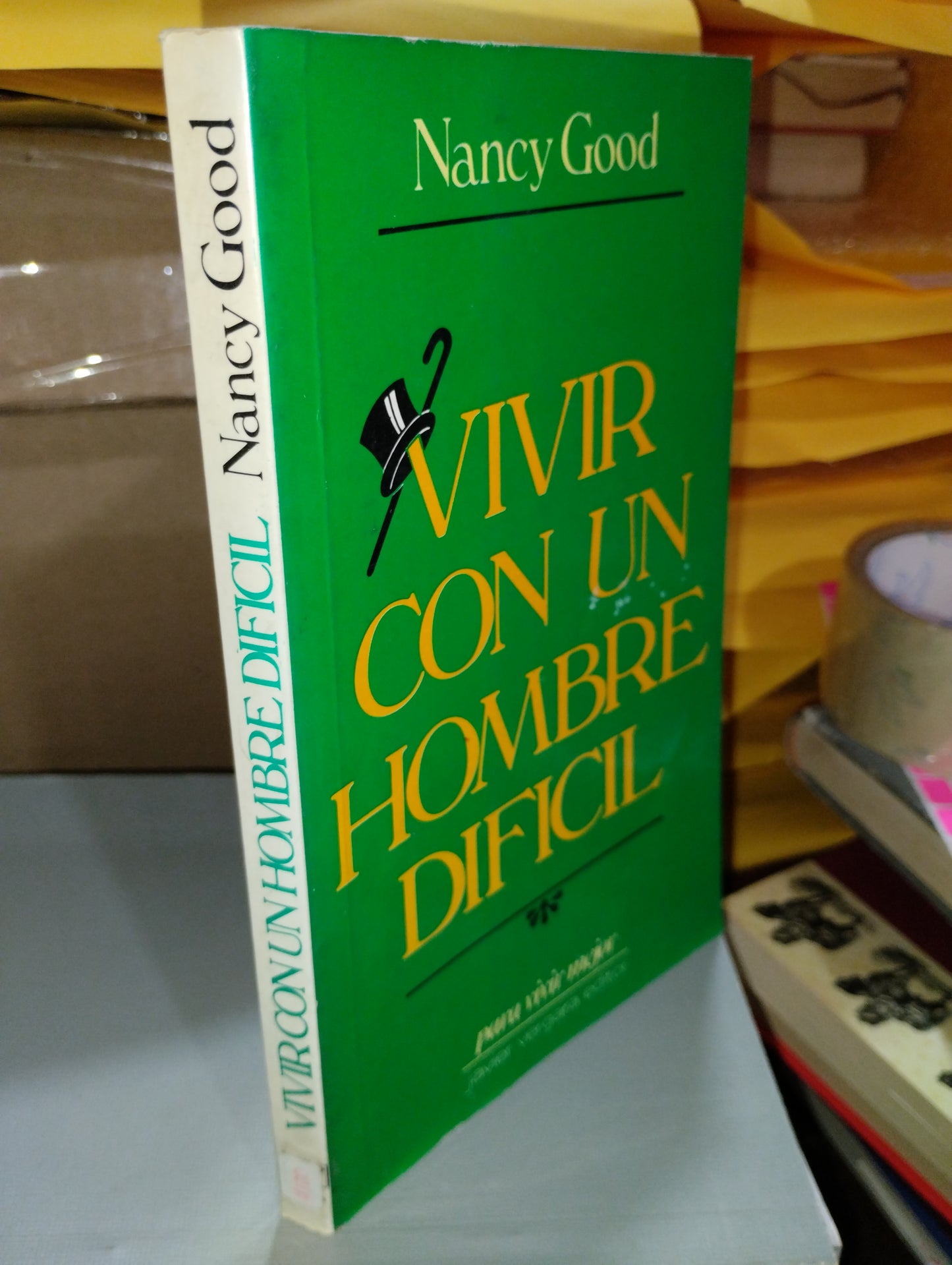 VIVIR CON UN HOMBRE DIFICIL POR NANCY GOOD USADO SUPERACION PERSONAL ALDAMA