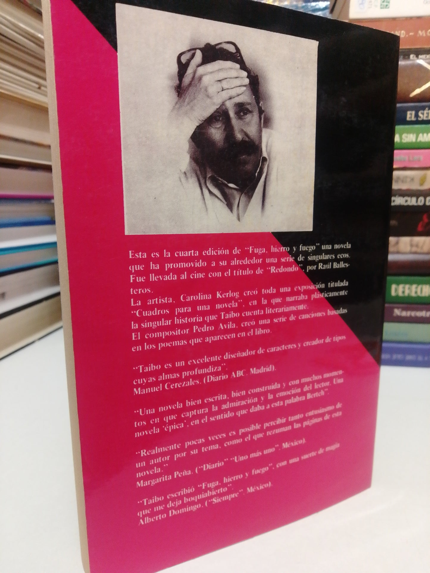 FUGA, HIERRO Y FUEGO POR PACO IGNACIO TAIBO 1 USADO NOVELA JUÁREZ