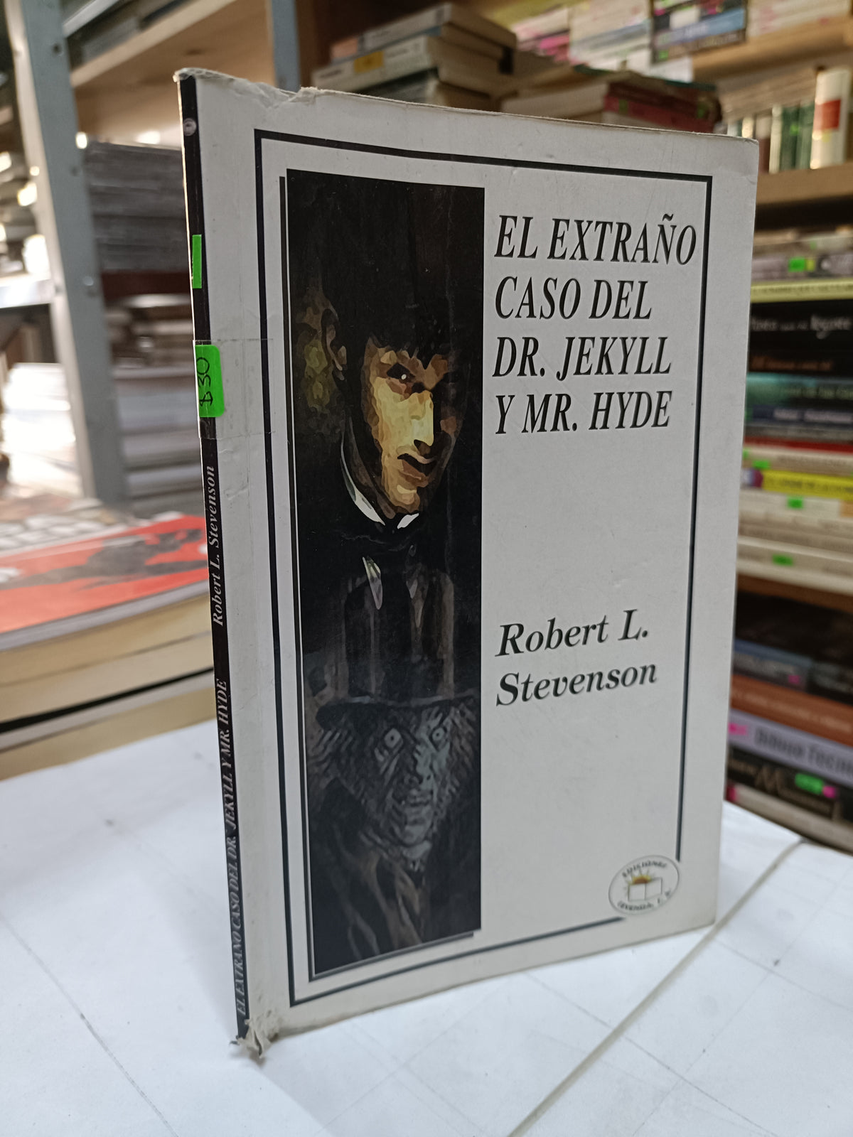 EL EXTRAÑO CASO DEL DR. JEKYLL Y MR. HYDE POR ROBERT L. STEVENSON USADO NOVELA LITERARIO 207