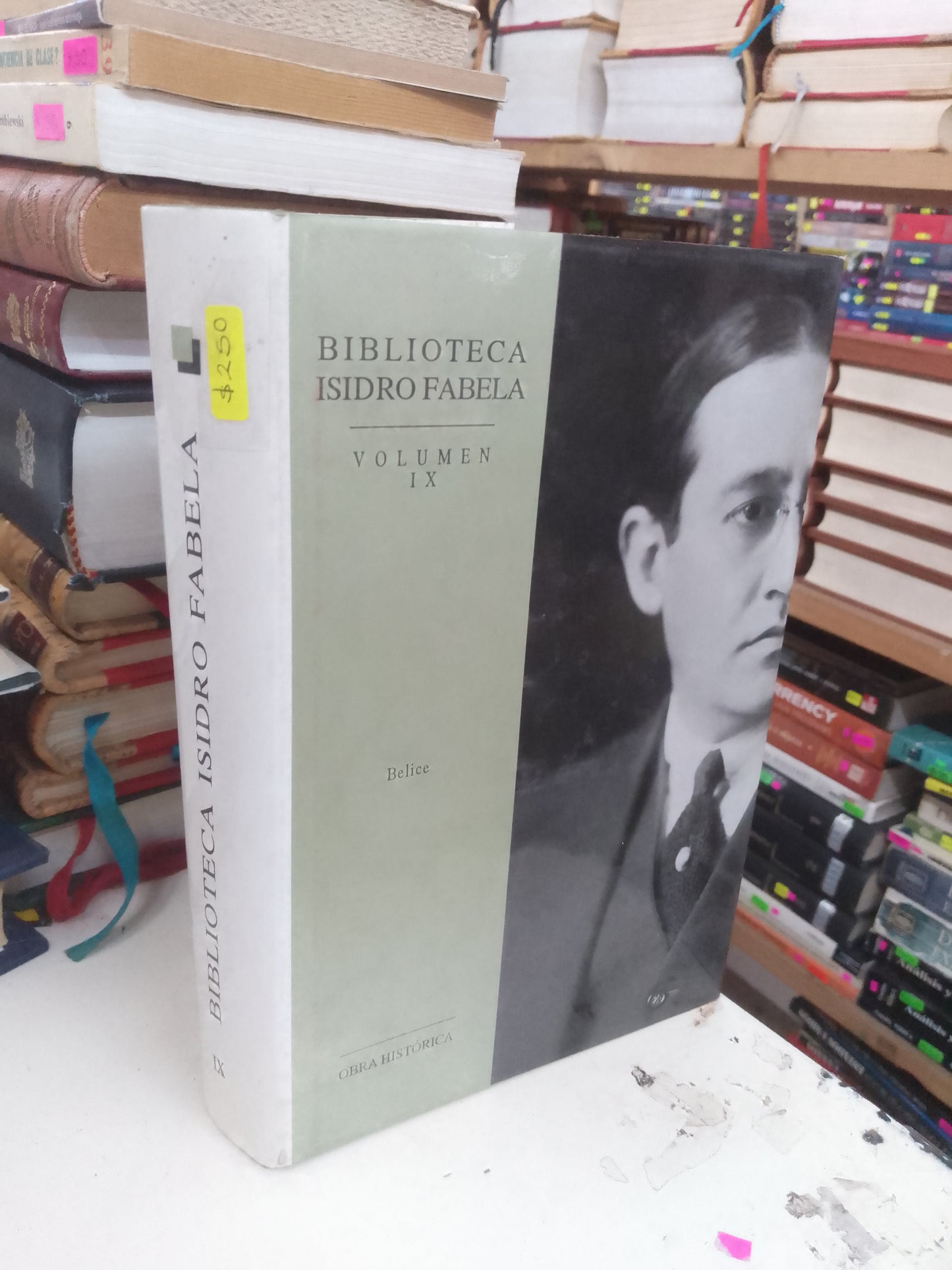BIBLIOTECA ISIDRO FABELA VOLUMEN IX: BELICE USADO HISTORIA LITERARIO 207