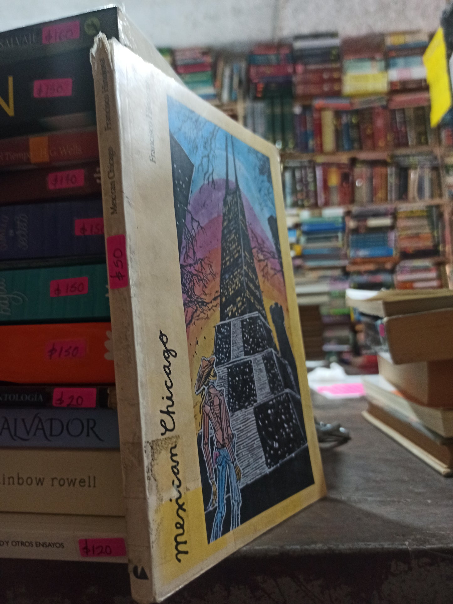 MEXICAN CHICAGO POR HINOJOSA USADO NOVELAS ALDAMA