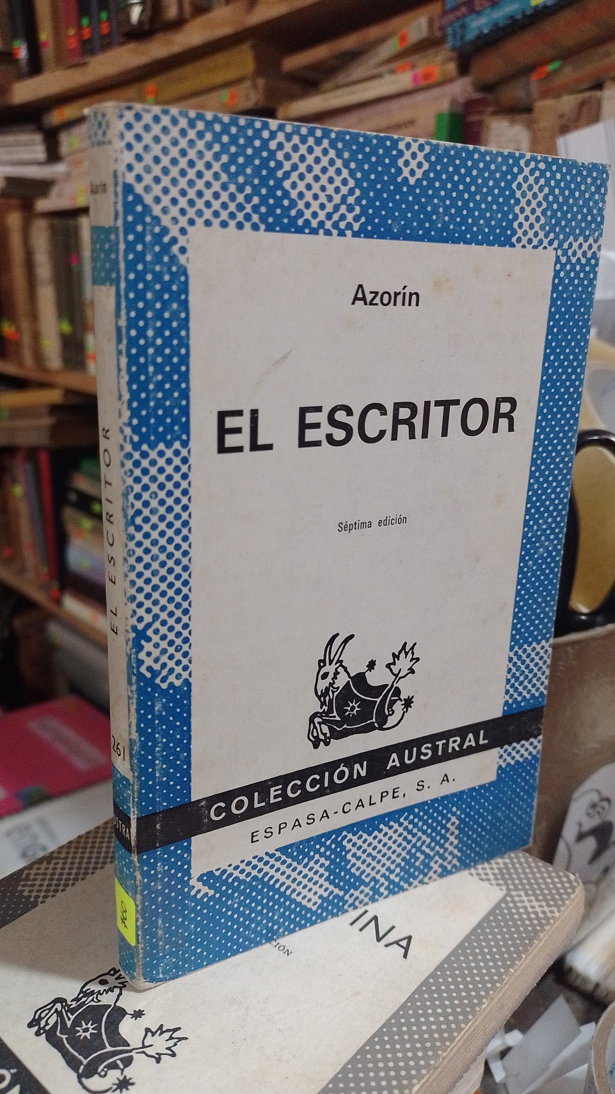 EL ESCRITOR PIR AZORIN USADO NOVELA ALDAMA
