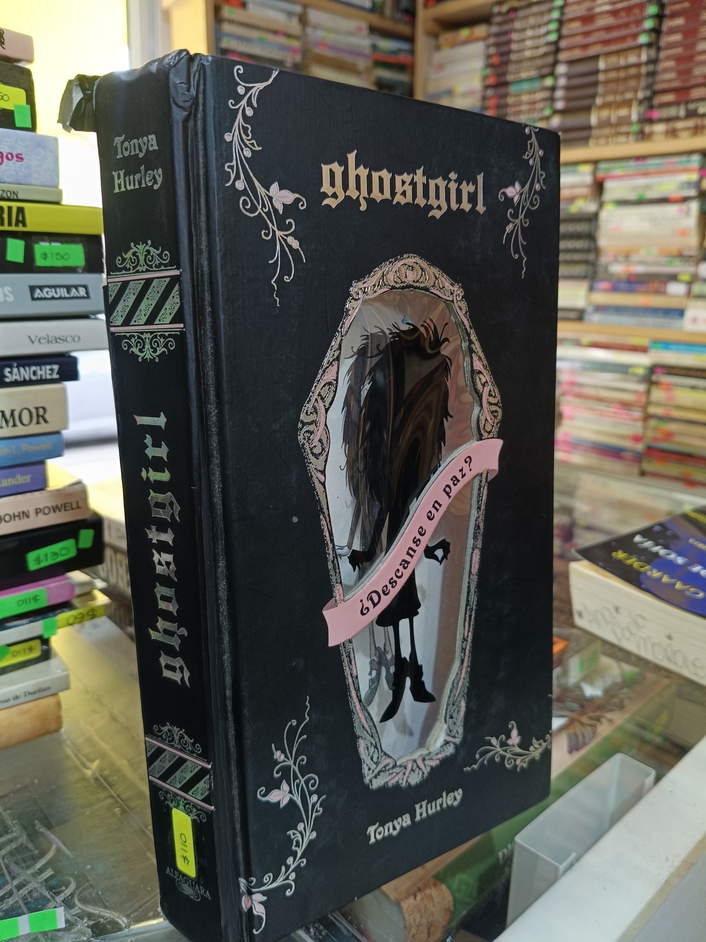 GHOSTGIRL POR TONYA HURLEY USADO NOVELA JUAREZ 507