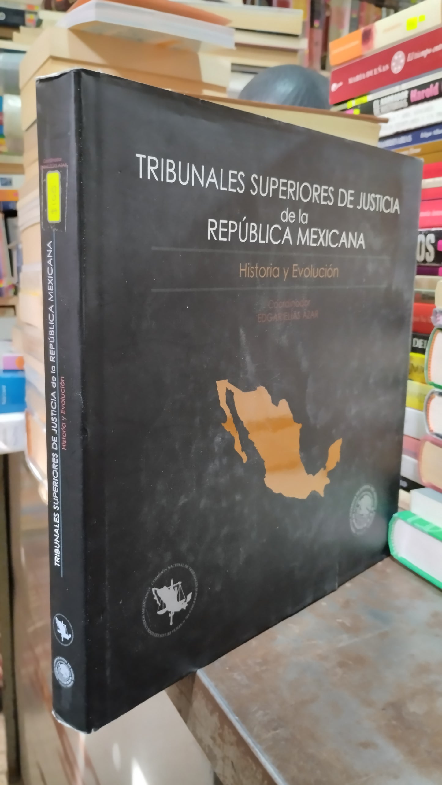 TRIBUNALES SUPERIORES DE JUSTICIA DE LA REPUBLICA MEXICANA POR EDGAR ELIAS AZAR LIBRO USADO DERECHO ALDAMA