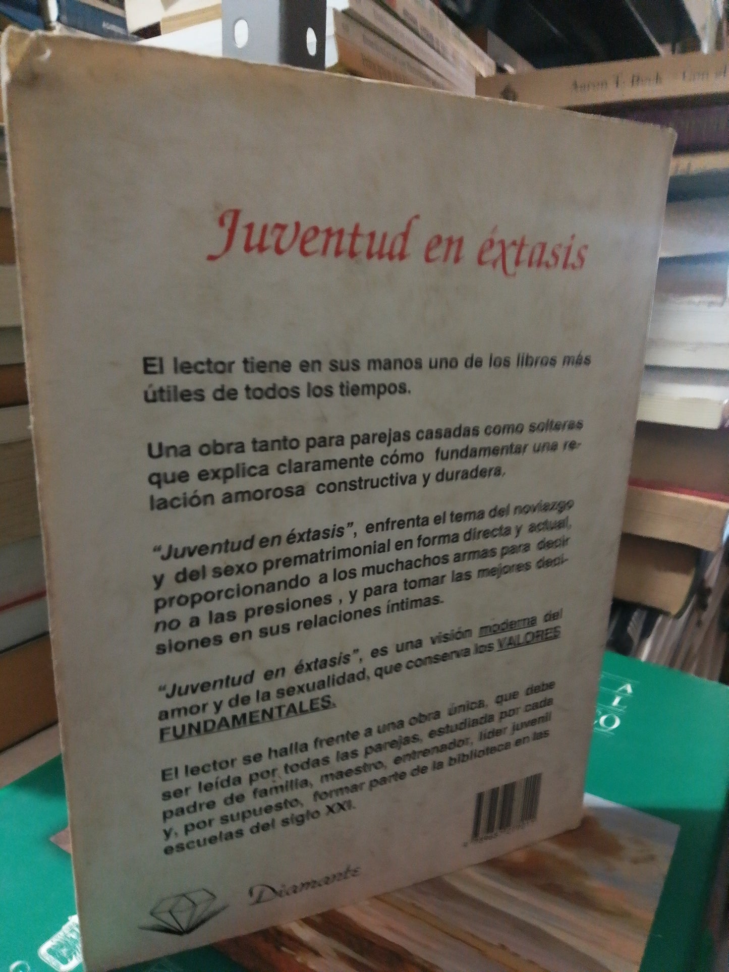 JUVENTUD EN EXTASIS POR CARLOS CUAUHTÉMOC USADO SUP.PERSONAL JUAREZ