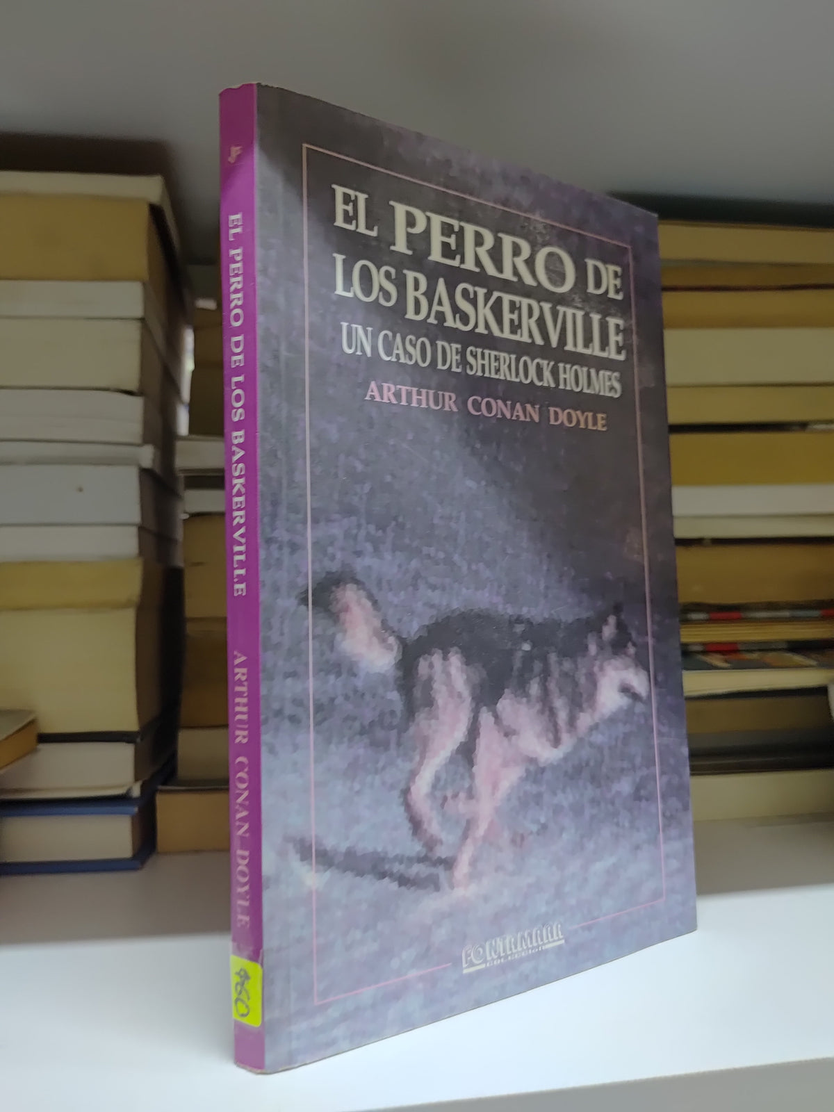 EL PERRO DE LOS BASKERVILLE POR ARTHUR CONAN DOYLE USADO NOVELAS JUAREZ 515