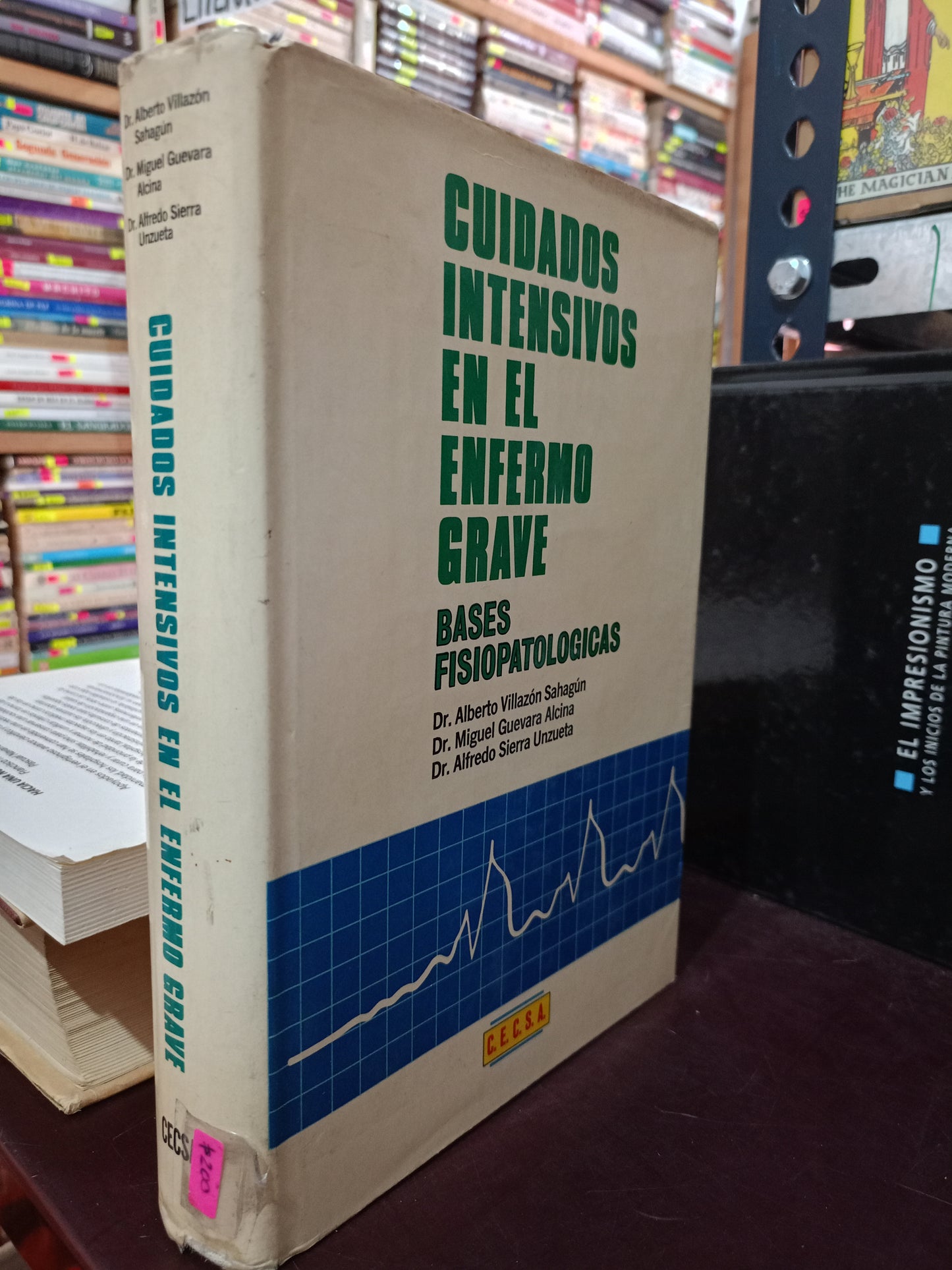 CUIDADOS INTENSIVOS EN EL ENFERMO GRAVE POR DR ALBERTO VILLAZON Y OTROS USADO SALUD LITERARIO 305