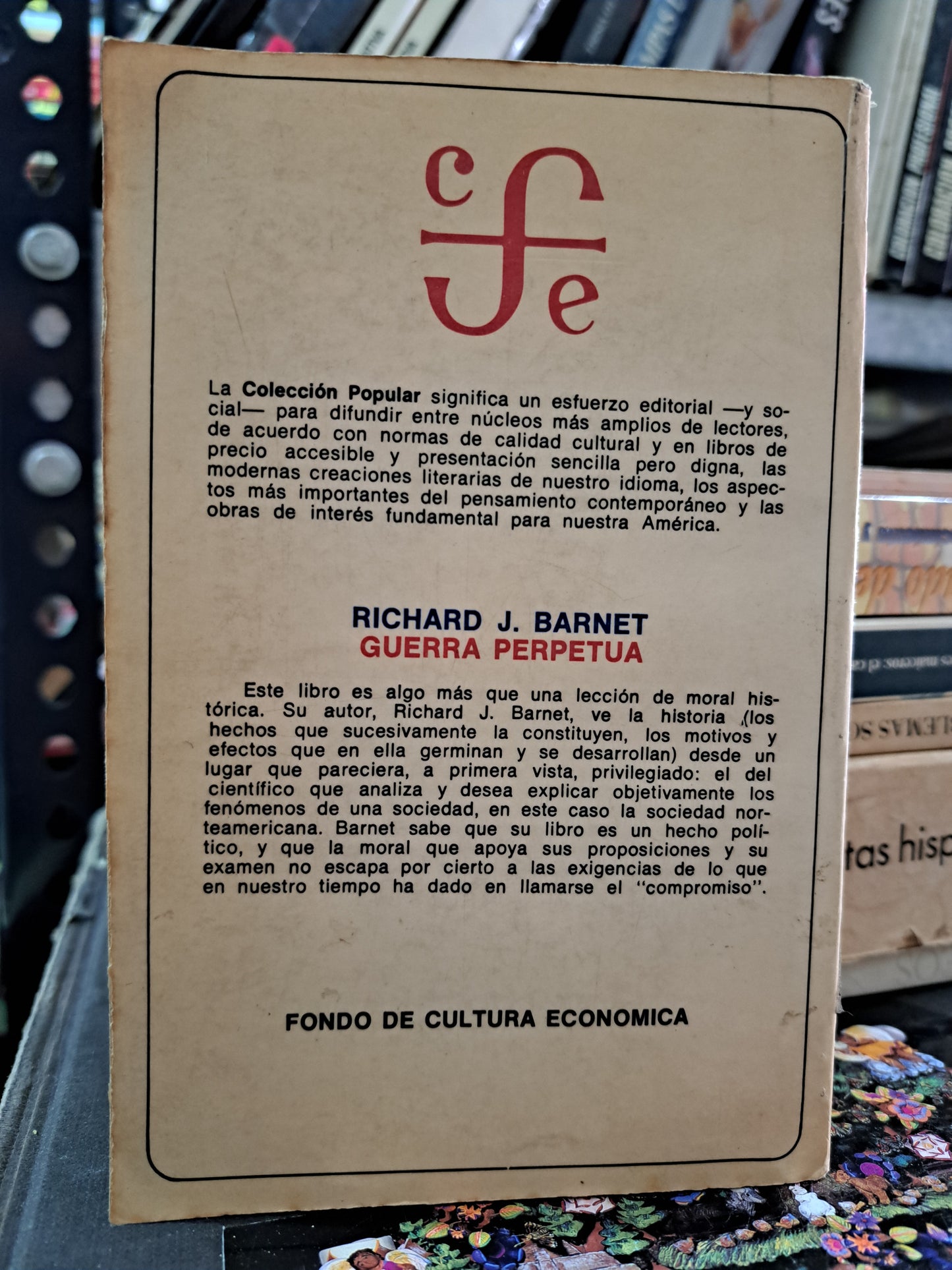 GUERRA PERPETUA RICHARD J. BARNET USADO HISTORIA LITERARIO 305